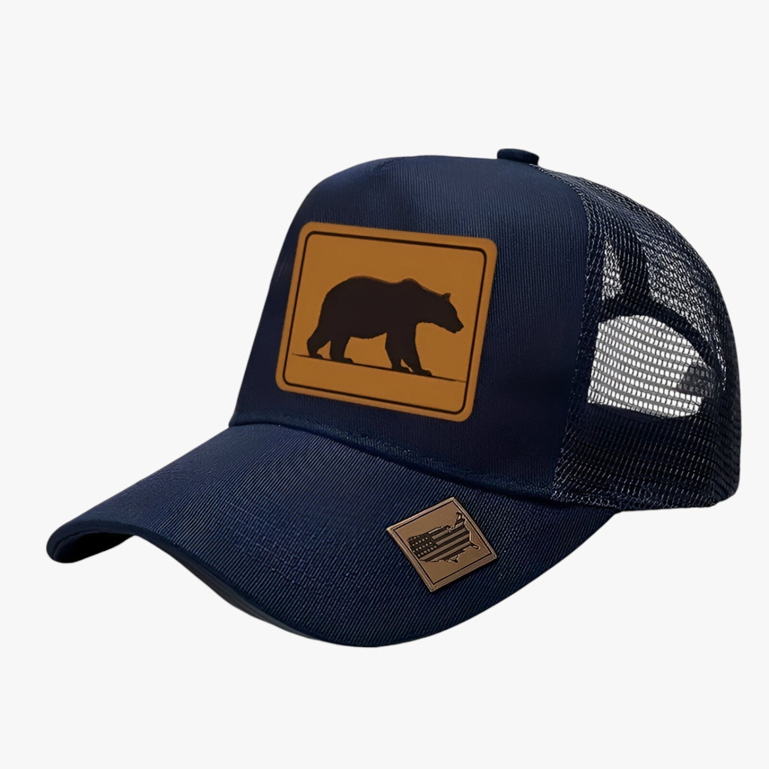 Rodrigo | Cool og stilfuld snapback med solbeskyttelse til hver dag - Mørkeblå 56-62CM - men's fashion - {{ product_tags }