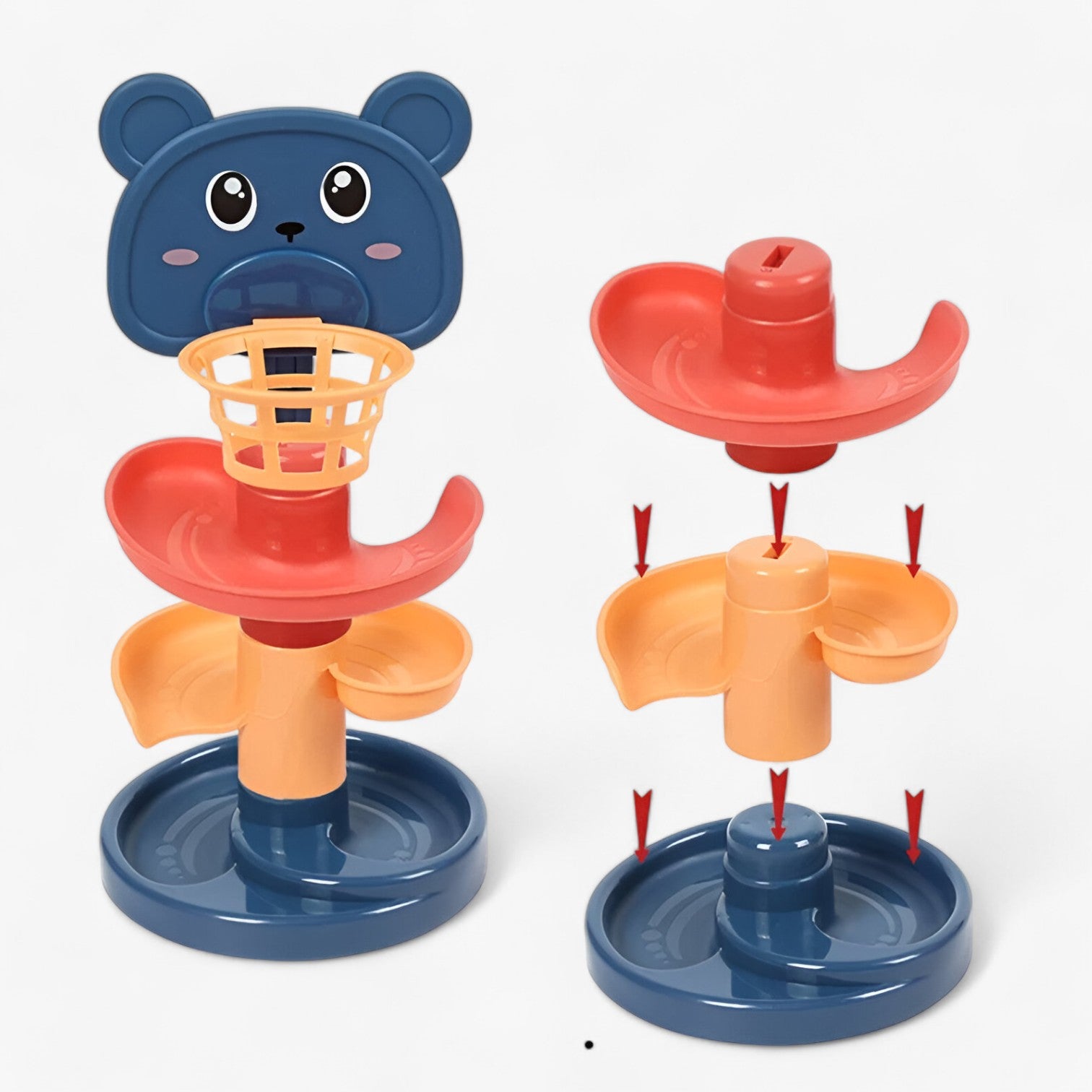 Uddannelseslegetøj til babyer | Rullende bold og stabler til tidlig læring - - baby - {{ product_tags }