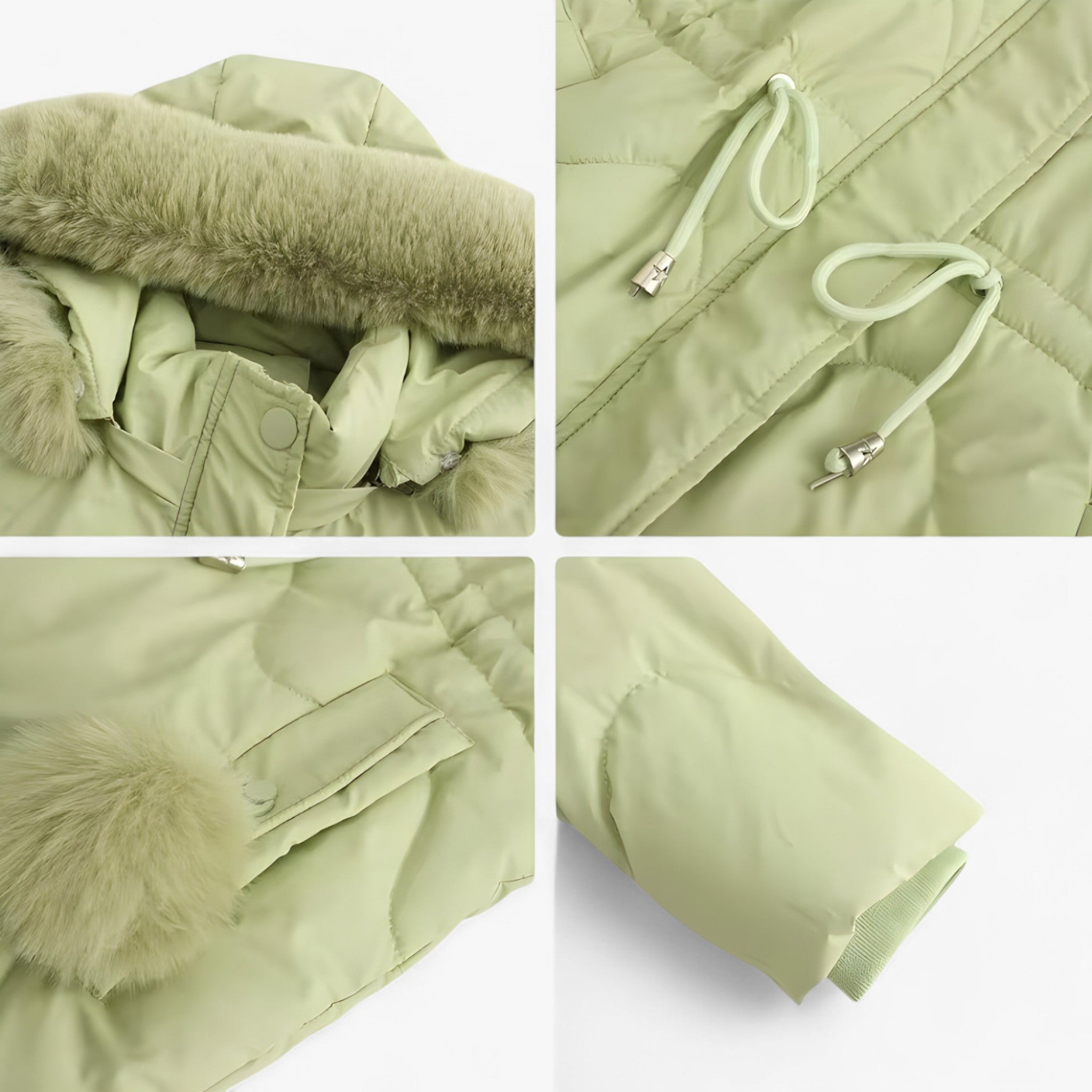Aira | Vinterdunjakke - med hætte og tyk pels for maksimal varme - - winter - {{ product_tags }