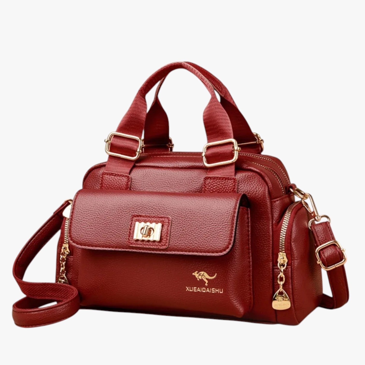 Siera | Elegance og praktiskhed til hver dag – Multifunktionslædertaske i PU-leder - - Siera | Elegance og praktiskhed til hver dag – Multifunktionslædertaske i PU-leder - €25 - {{ product_tags }