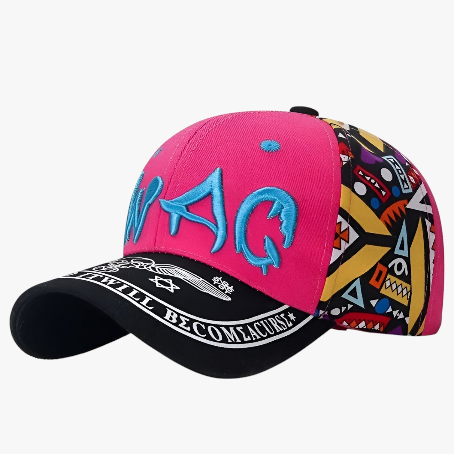 Damian | Stilfuld baseball cap med UV-beskyttelse - Rosa rød - men's fashion - {{ product_tags }