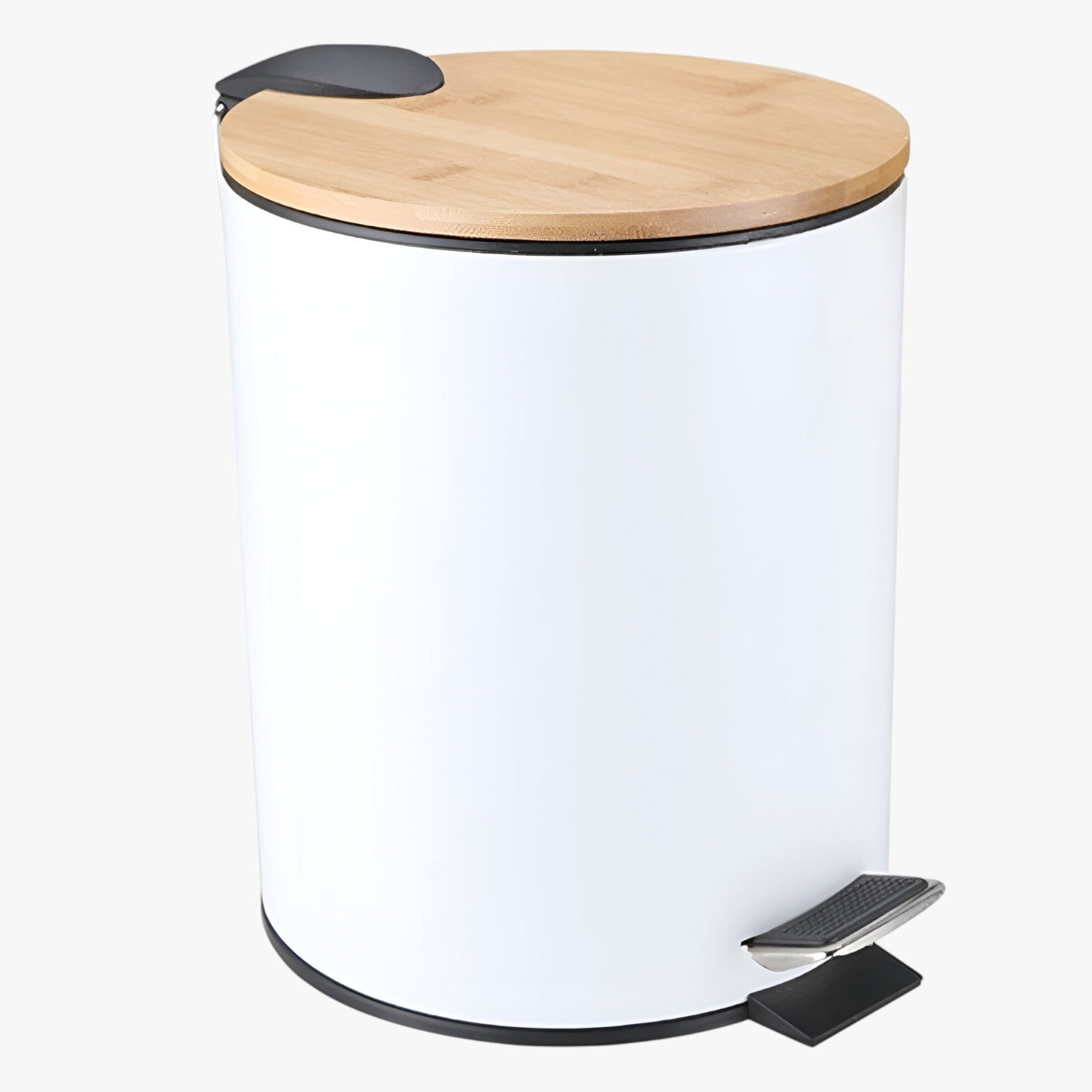 Ysabelle | Stilfuld pedalspand – Soft Close & Bambus låg - - house & garden - {{ product_tags }