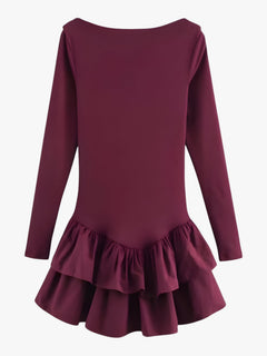 Celeste | Mini kjole med lange ærmer - Tendenser og stil