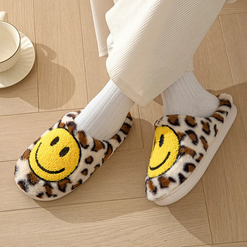 HappySlides™ - Leopard Smiley - Beige - HappySlides™ - Leopard Smiley - €25 - {{ product_tags }