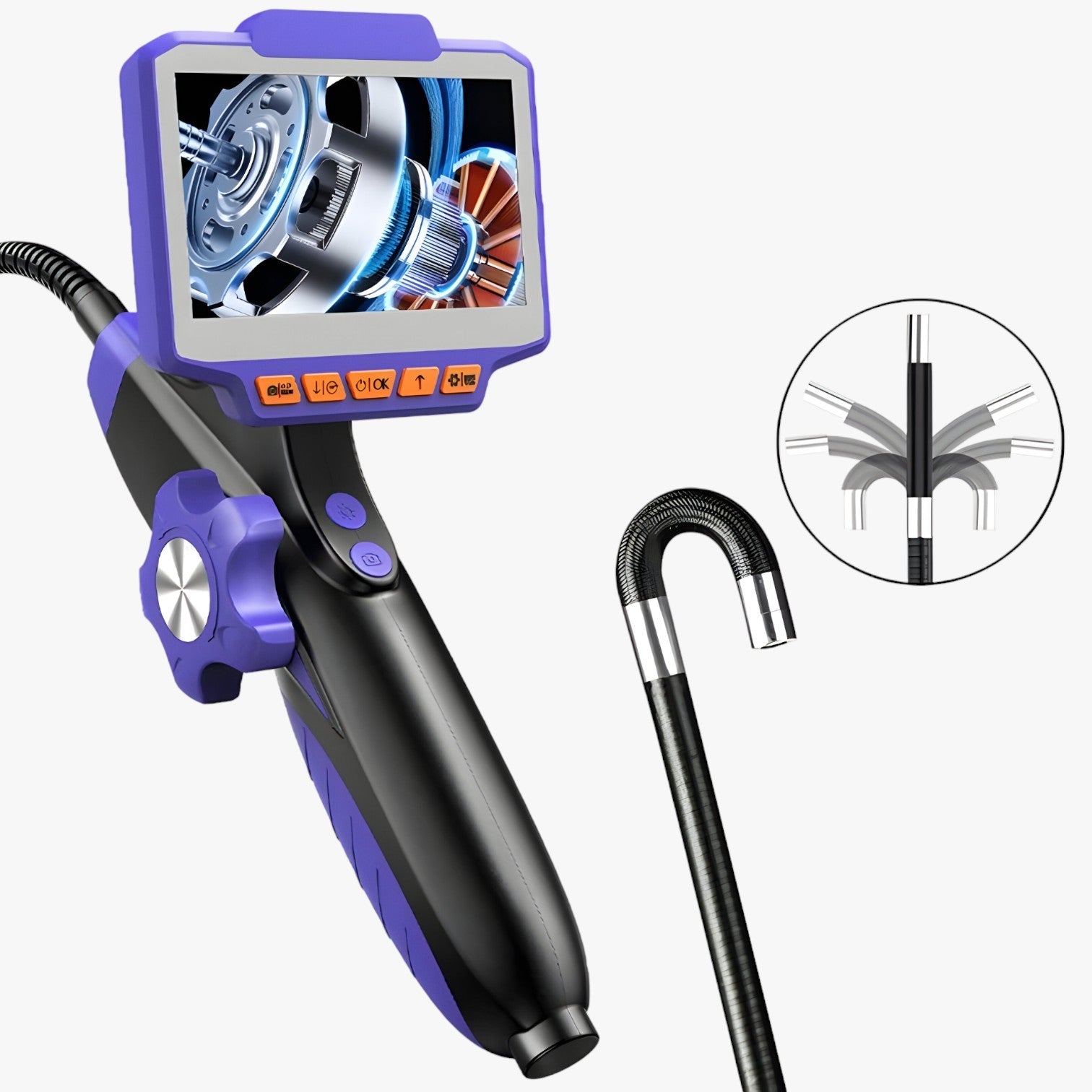 Dimitri | Klar Udsigt - Fleksibel 1080P Inspektionskamera til Præcisionsarbejde - - gadgets - {{ product_tags }