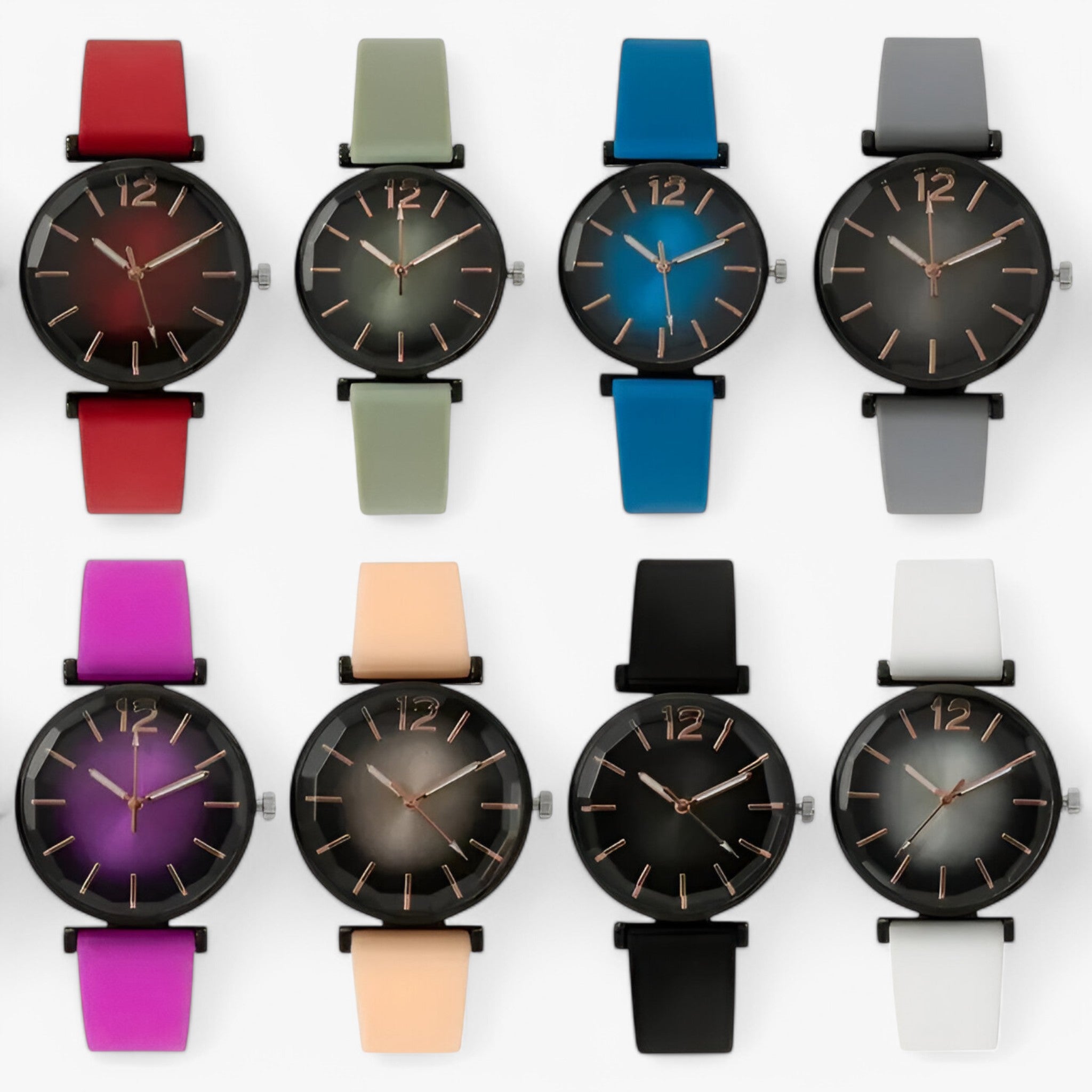 Lena | Casual sportsur med silikoneremme - - watches - {{ product_tags }