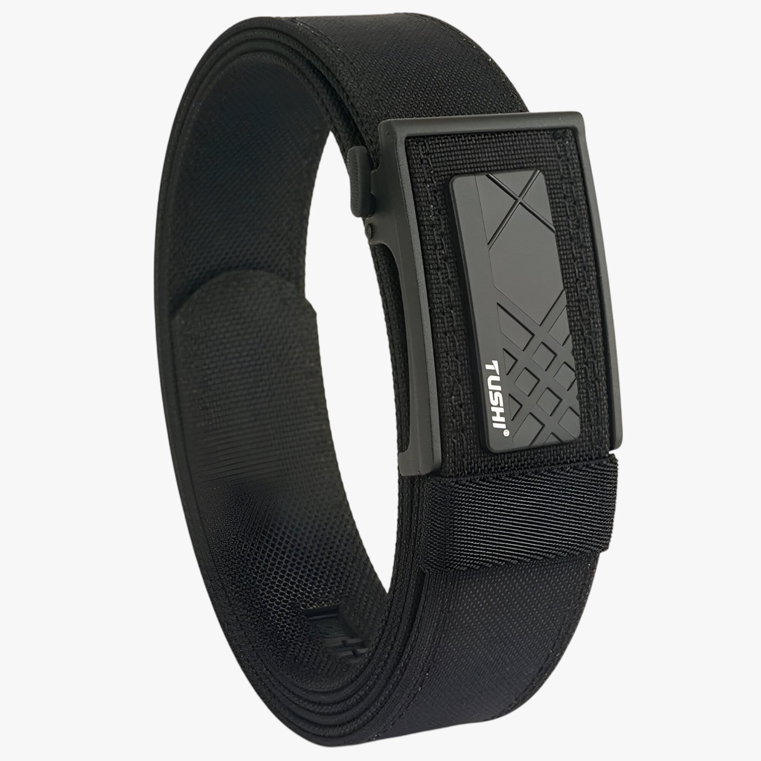 Chase | Nylon taktisk bælte med automatisk spænde - 3.8-Sort - men's fashion - {{ product_tags }
