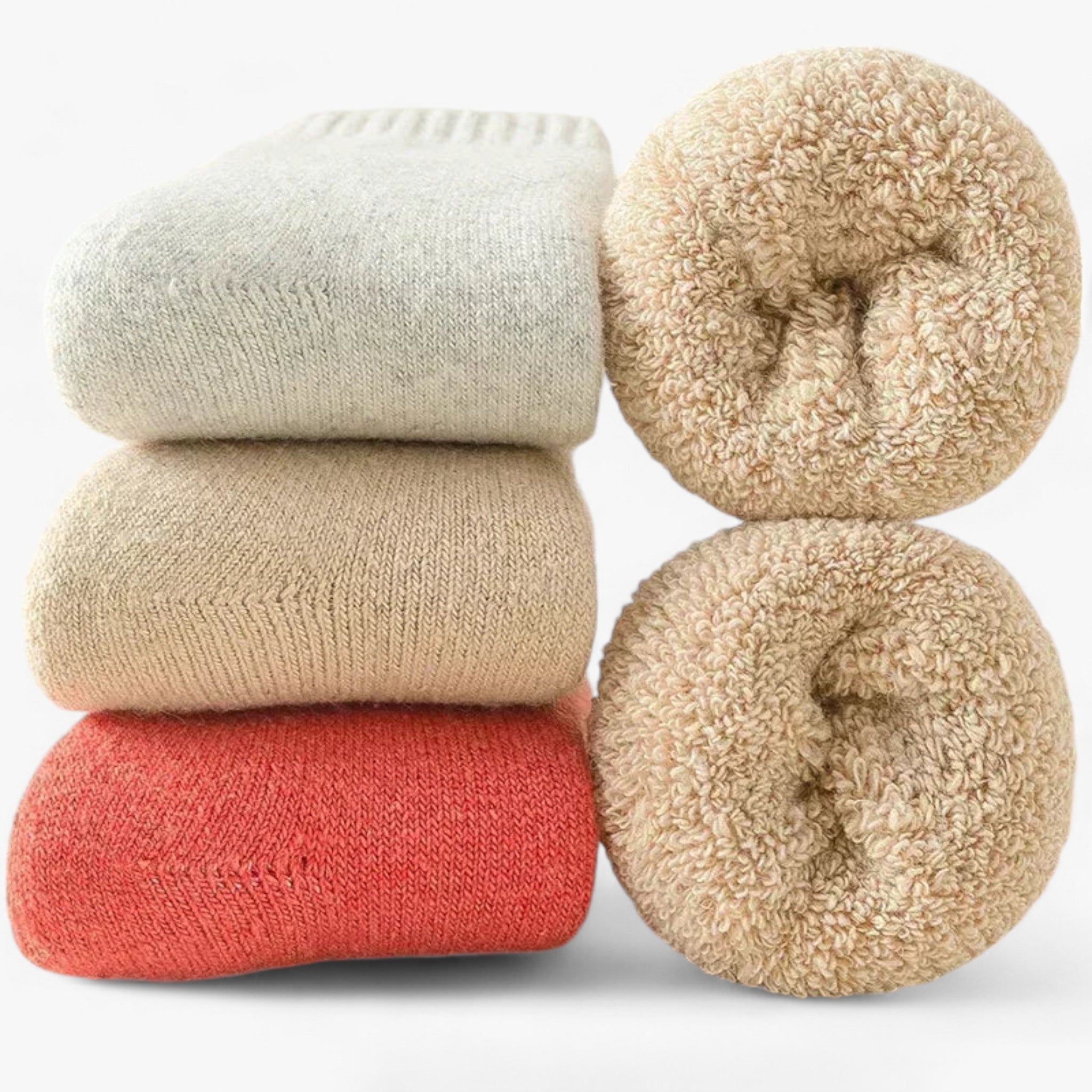 Jean | Thermowool sokker - Komfortable og alsidige - Blandet farve 2 - winter - {{ product_tags }