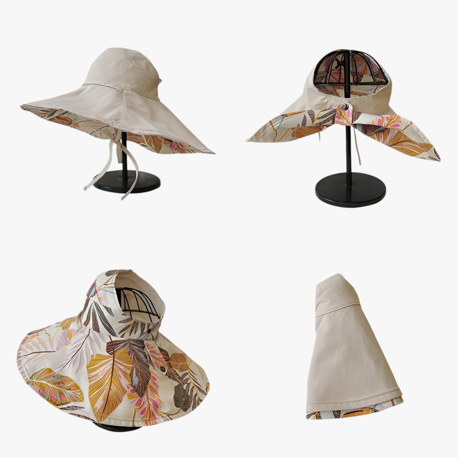 Marjorie | Sommerhat med bred skygge – Ultimativ UV-beskyttelse i Boho-look - - Marjorie | Sommerhat med bred skygge – Ultimativ UV-beskyttelse i Boho-look- €25 - {{ product_tags }