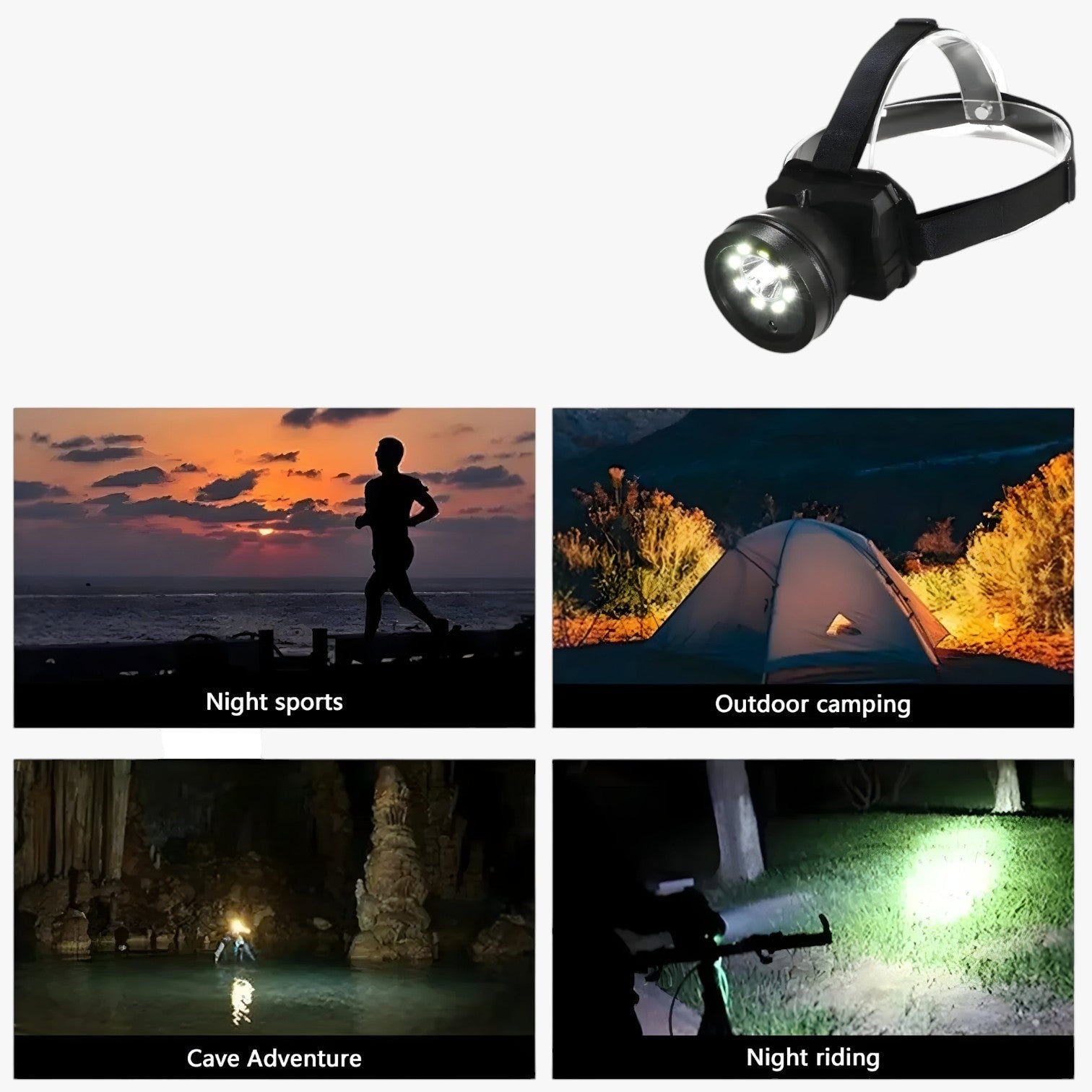 Bram | Full HD Hovedlyskamera – Håndfri optagelse - - gadgets - {{ product_tags }