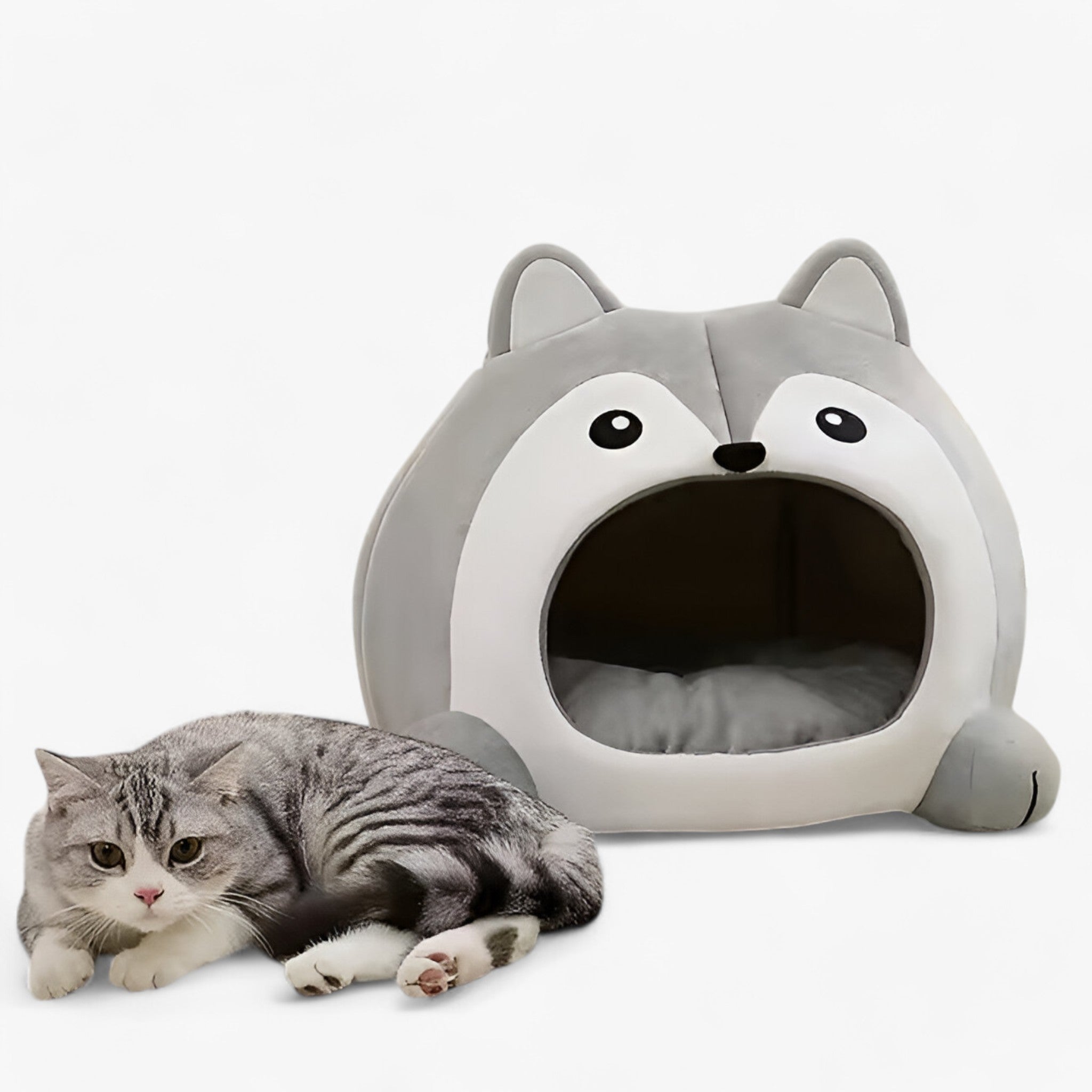 Luna | Ultimativt Blødt Kattebed – Hyggeligt Komfortområde til Dit Husdyr - - baby - {{ product_tags }