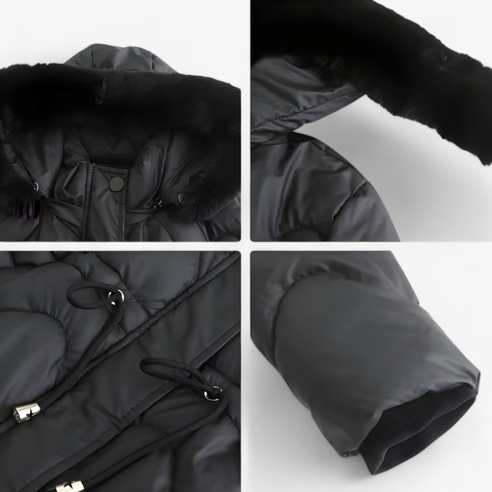 Aira | Vinterdunjakke - med hætte og tyk pels for maksimal varme - - winter - {{ product_tags }