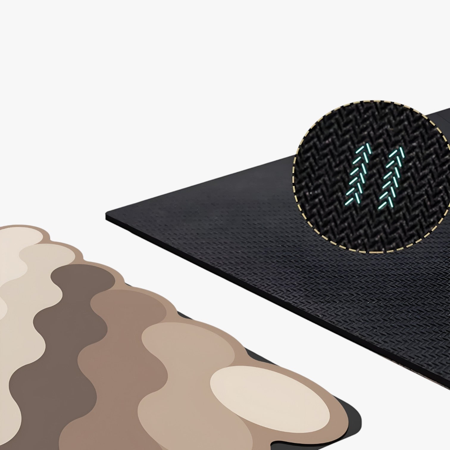 Danica | Luksus Diatomit Bade måtte – Hurtig tørring & Antiskrid Komfort - - house & garden - {{ product_tags }