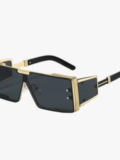 Zamir | Futuristiske firkantedemetal solbriller