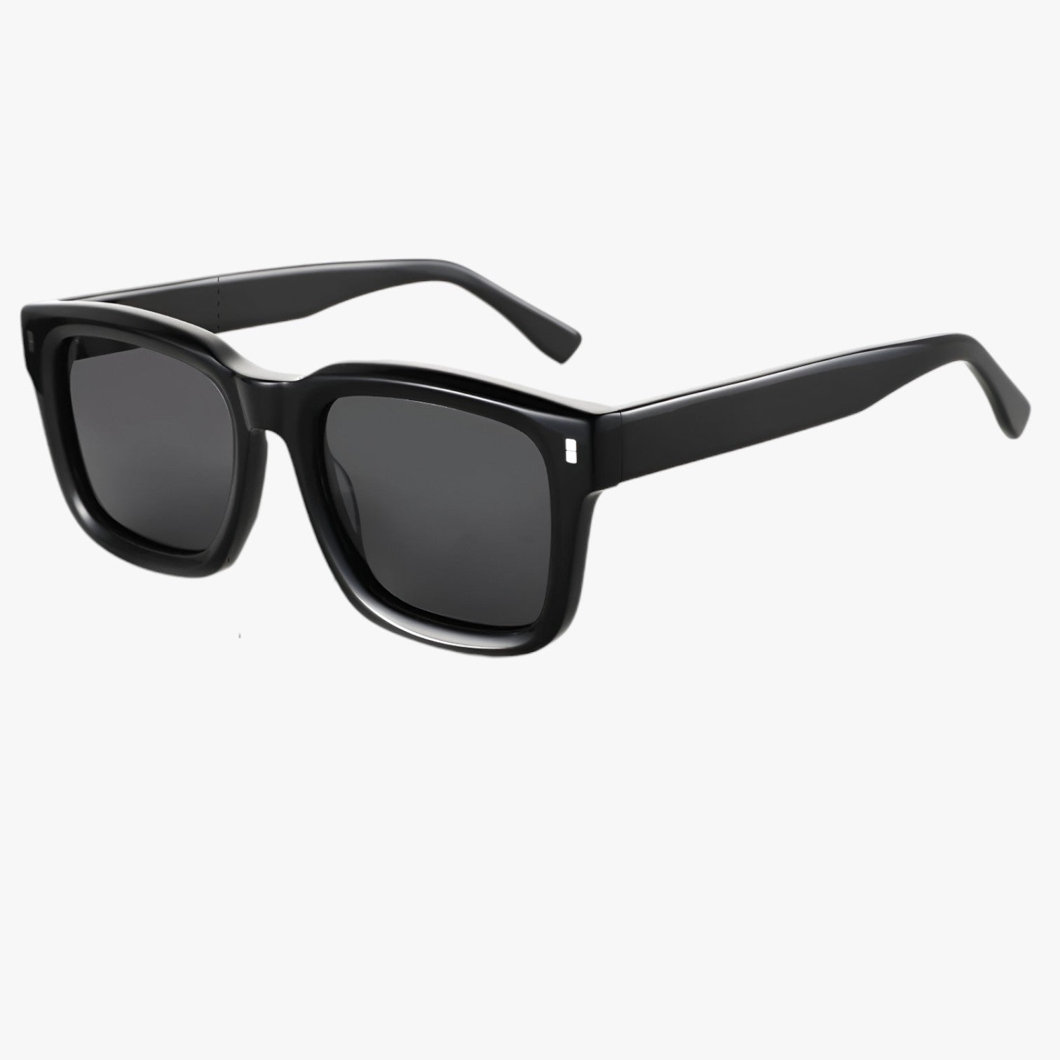 Enrique | Trend gepolariseret acetat solbrille - stilfuld beskyttelse - 001 Grå Linse - other - {{ product_tags }