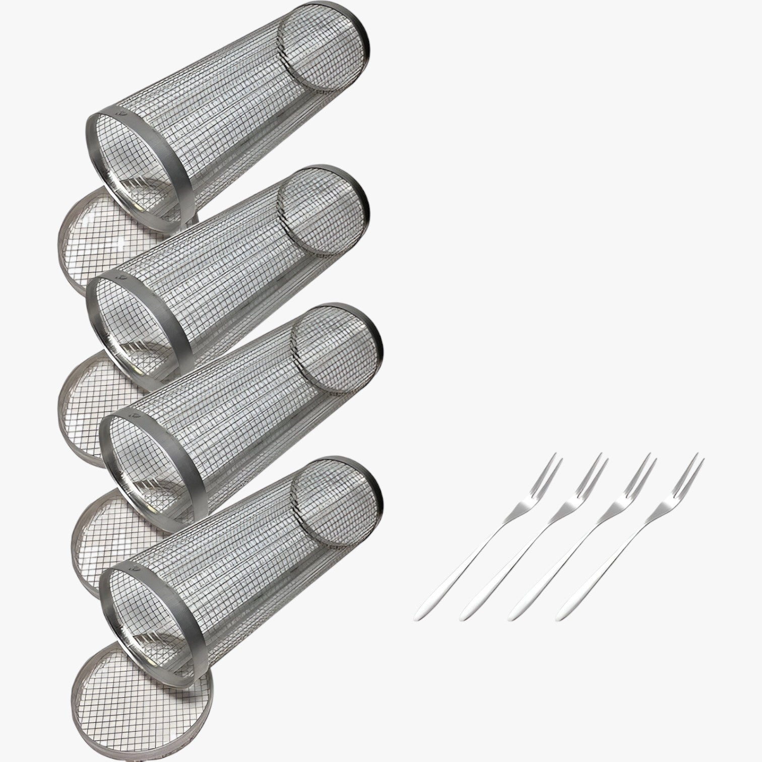 Harmoni | Drejbar BBQ-grillmand – Ensartet madlavning, ingen besvær med at dreje - - house & garden - {{ product_tags }