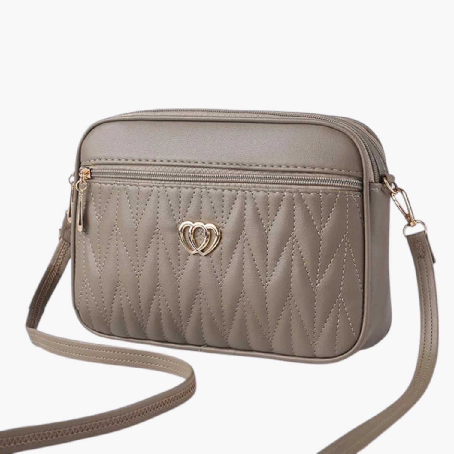 Mariah | Dameveske 2024 i myk PU-læder, elegant og alsidig - grå 26x7x18cm - Mariah | Dameveske 2024 i myk PU-læder, elegant og alsidig - €25 - {{ product_tags }