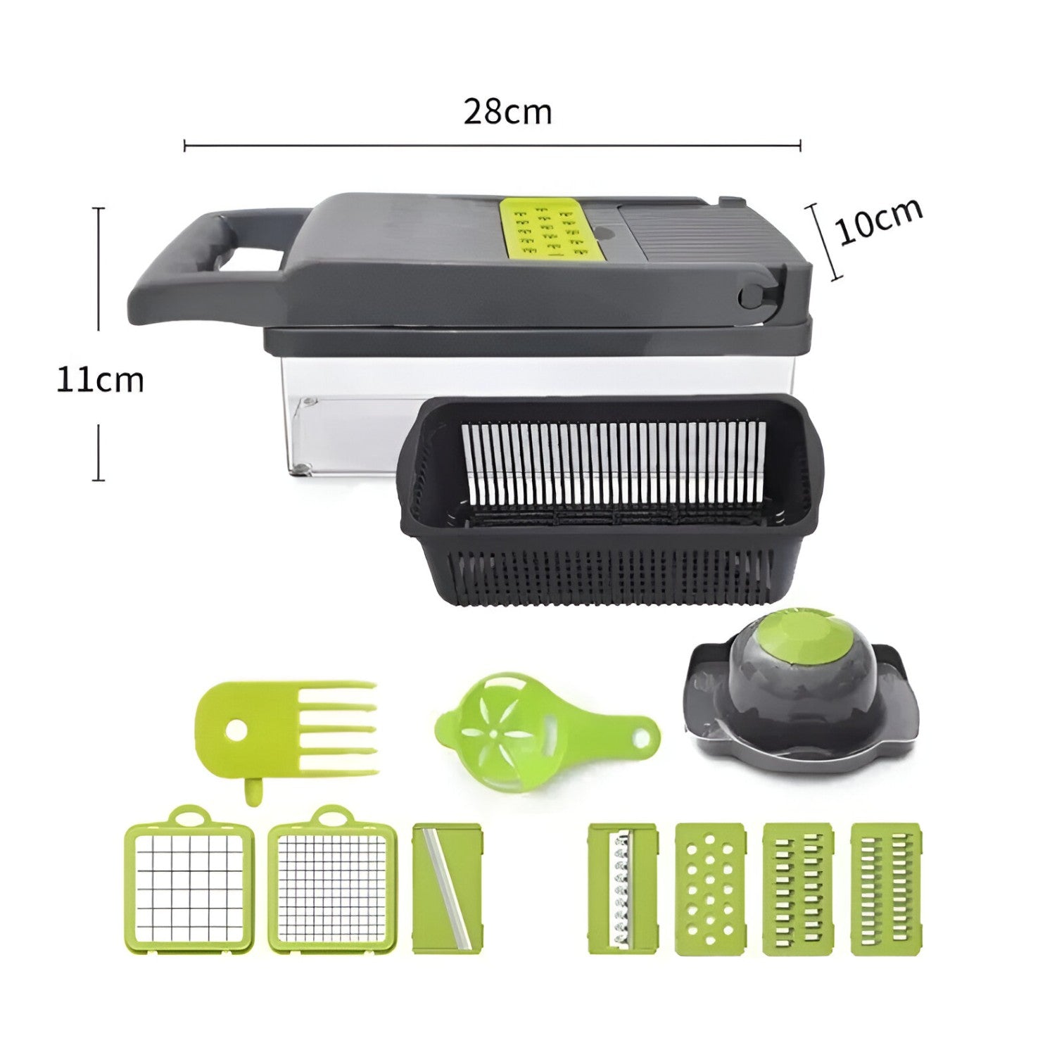 Maya | Alsidig grøntsagsskærer til nem tilberedning - - house & garden - {{ product_tags }