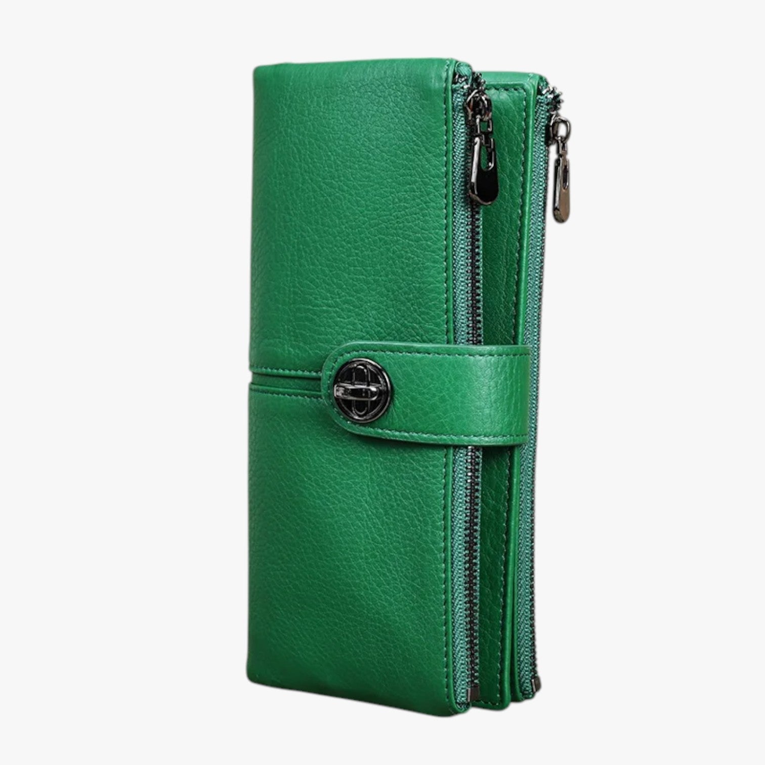 Alivia | Damenlæderpung med AirTag Elegant, Sikker og Alsidig - Grøn - Alivia | Damenlæderpung med AirTag Elegant, Sikker og Alsidig - €25 - {{ product_tags }