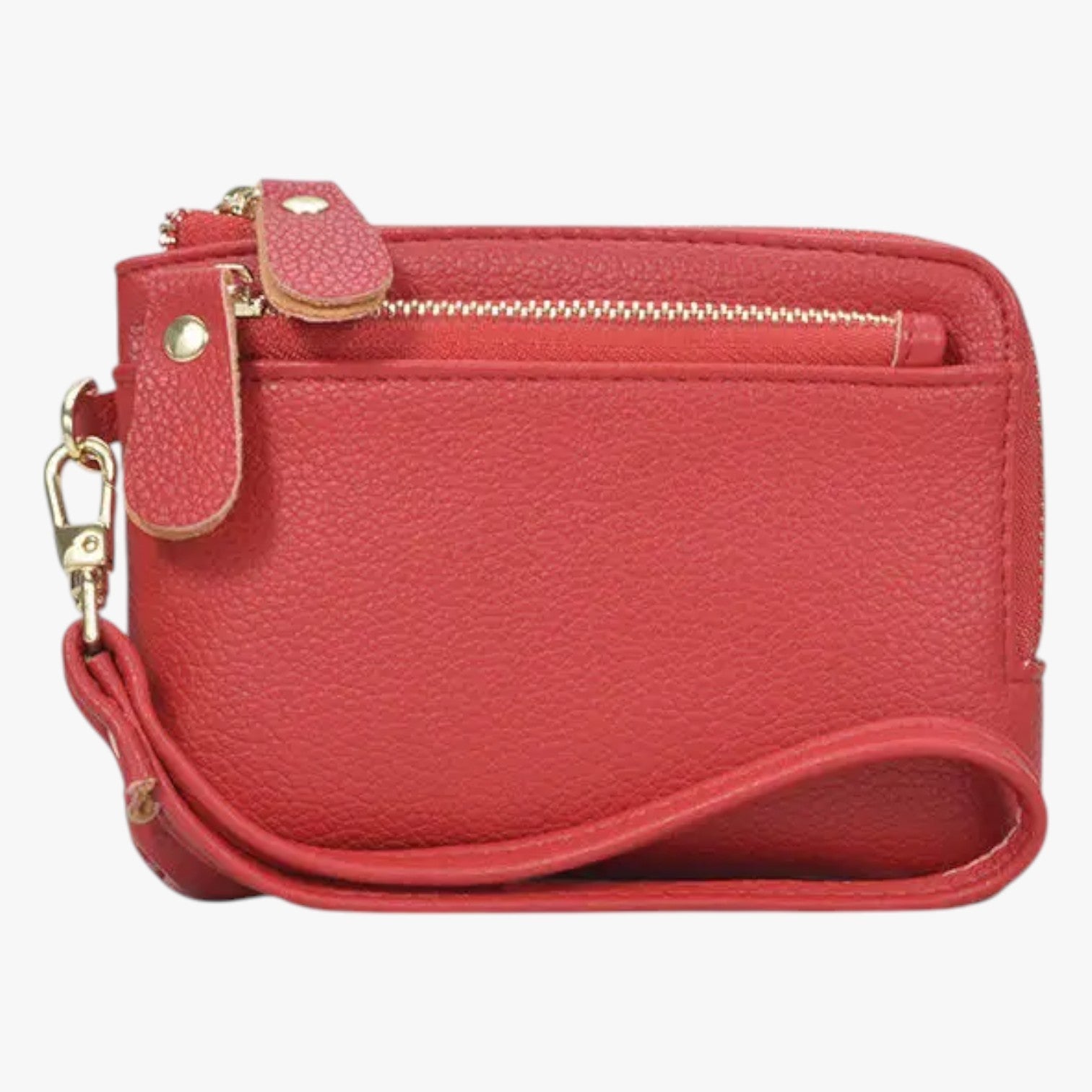 Frances | Multifunktionelt modepapirlomme med nøglering - rød - Frances | Multifunktionelt modepapirlomme med nøglering - €25 - {{ product_tags }