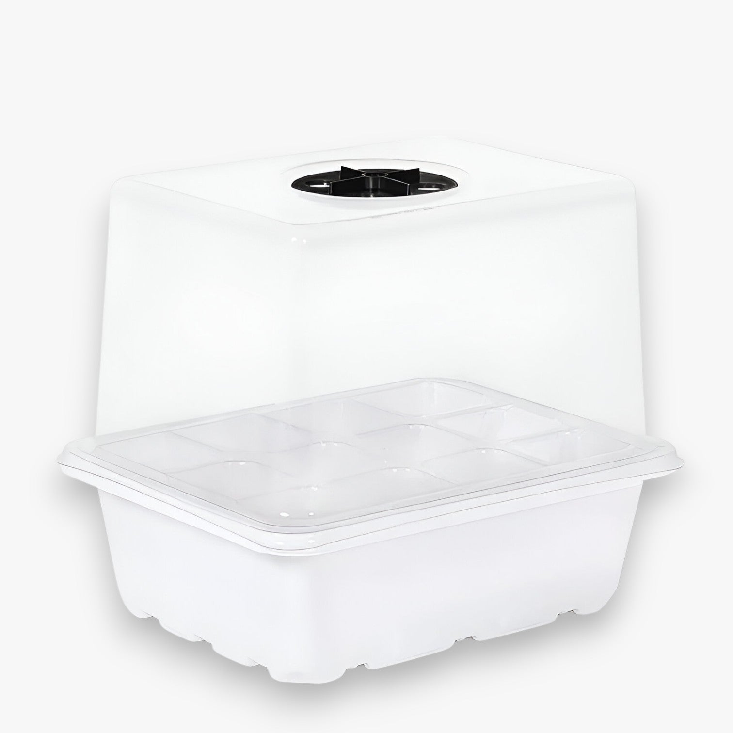 Aiden | Zaadstartplaat med Låg – Perfekt til Havearbejde & Indendørs Dyrkning - Hvid - house & garden - {{ product_tags }
