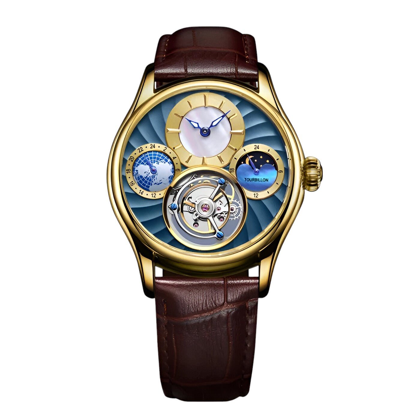 Helio | Tourbillon luksus mekanisk ur - - Helio | Tourbillon luksus mekanisk ur- €25 - {{ product_tags }