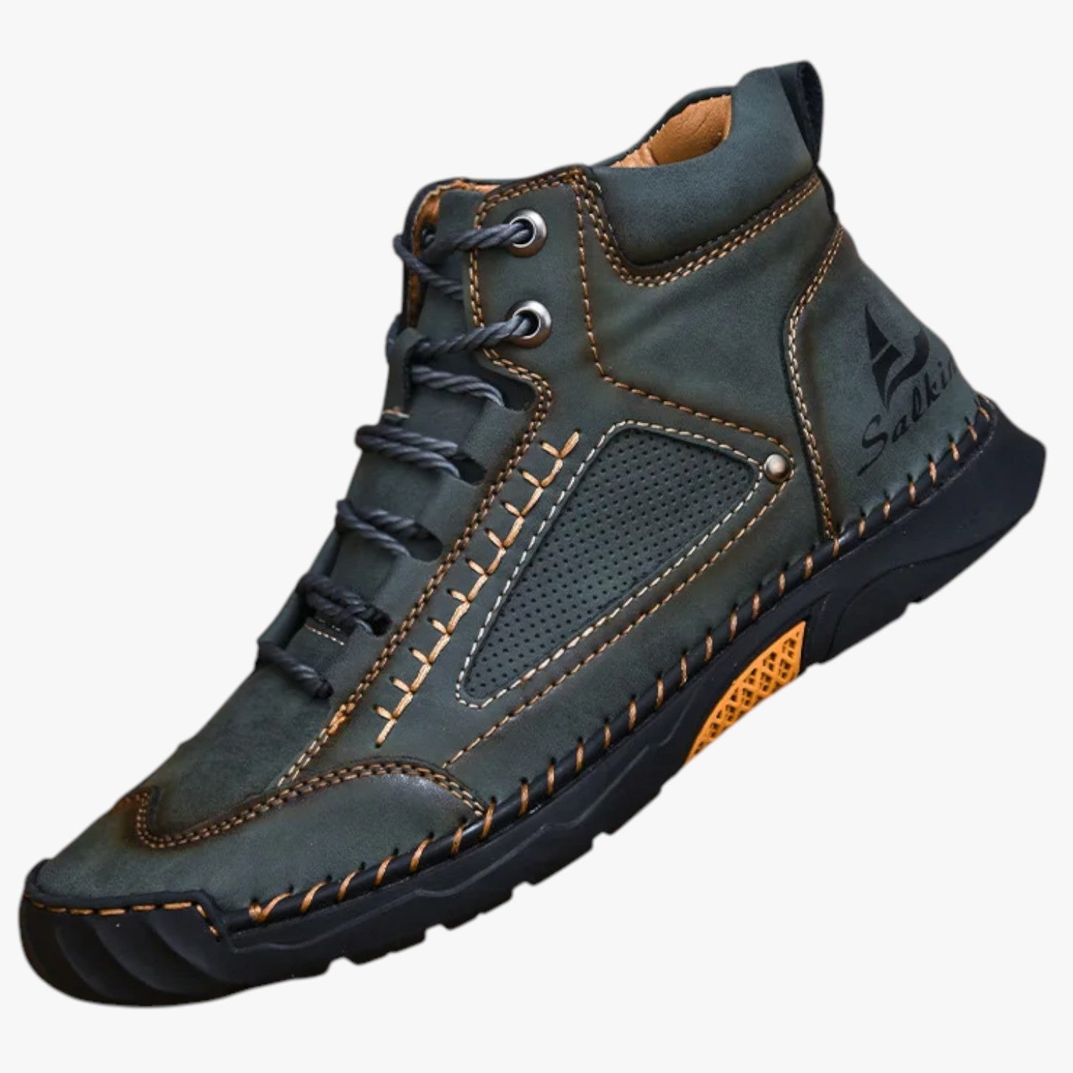 Justin | Håndlavede herresko i læder med åndbart design, casual stil premium - - Justin | Håndlavede herresko i læder med åndbart design, casual stil premium - €25 - {{ product_tags }