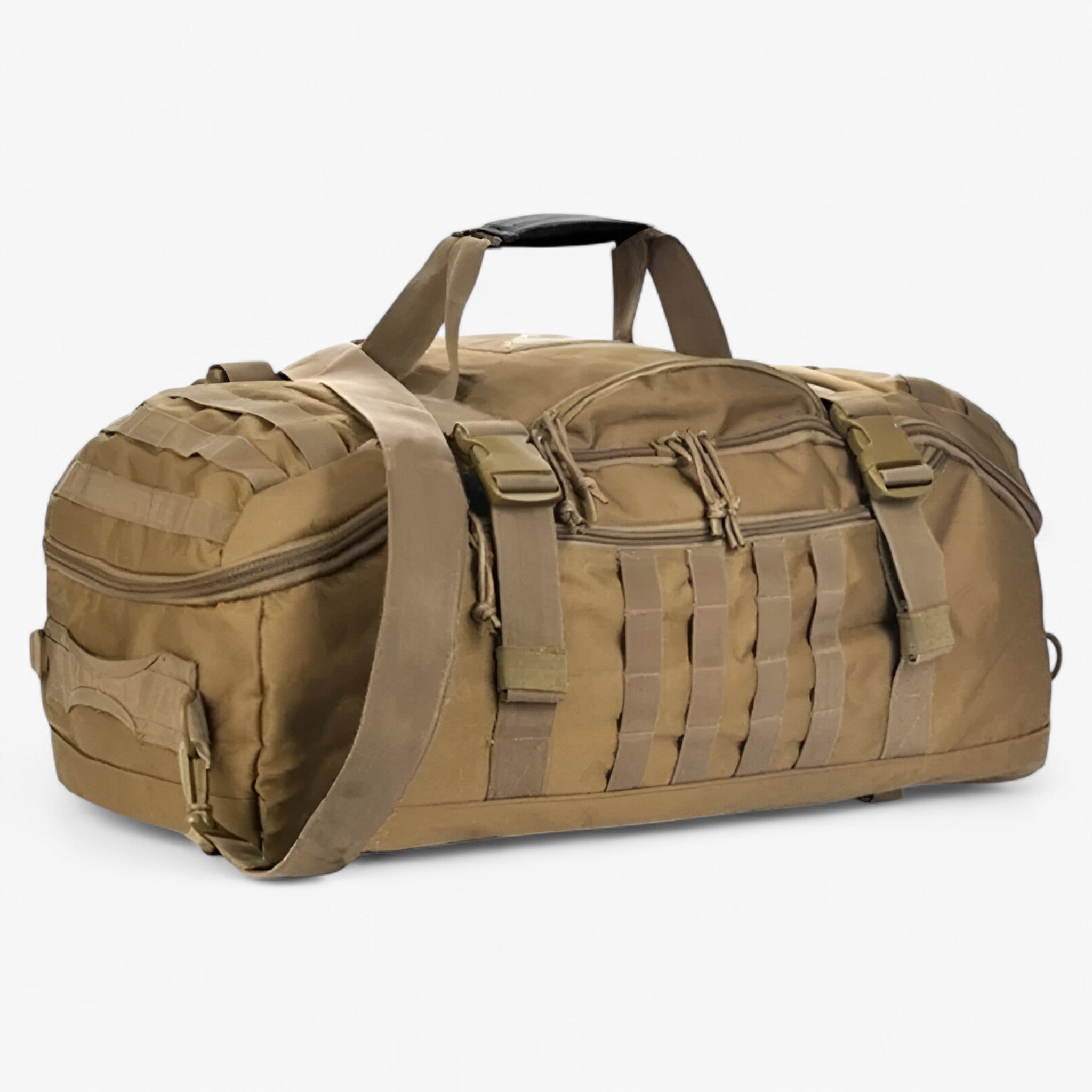 Billie | Herre Polyester Duffle Bag til Udendørsaktiviteter - Khaki - Billie | Herre Polyester Duffle Bag til Udendørsaktiviteter - €25 - {{ product_tags }