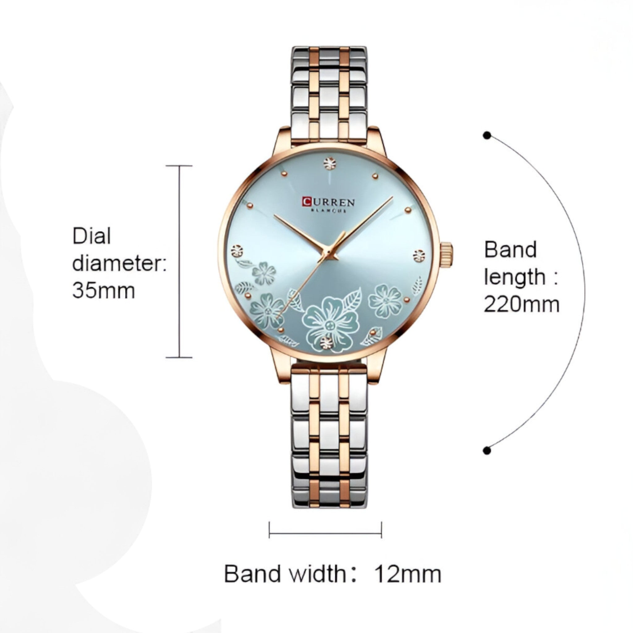 Imogen | Ultratyndt dameur i rustfrit stål med kvartsur - - watches - {{ product_tags }