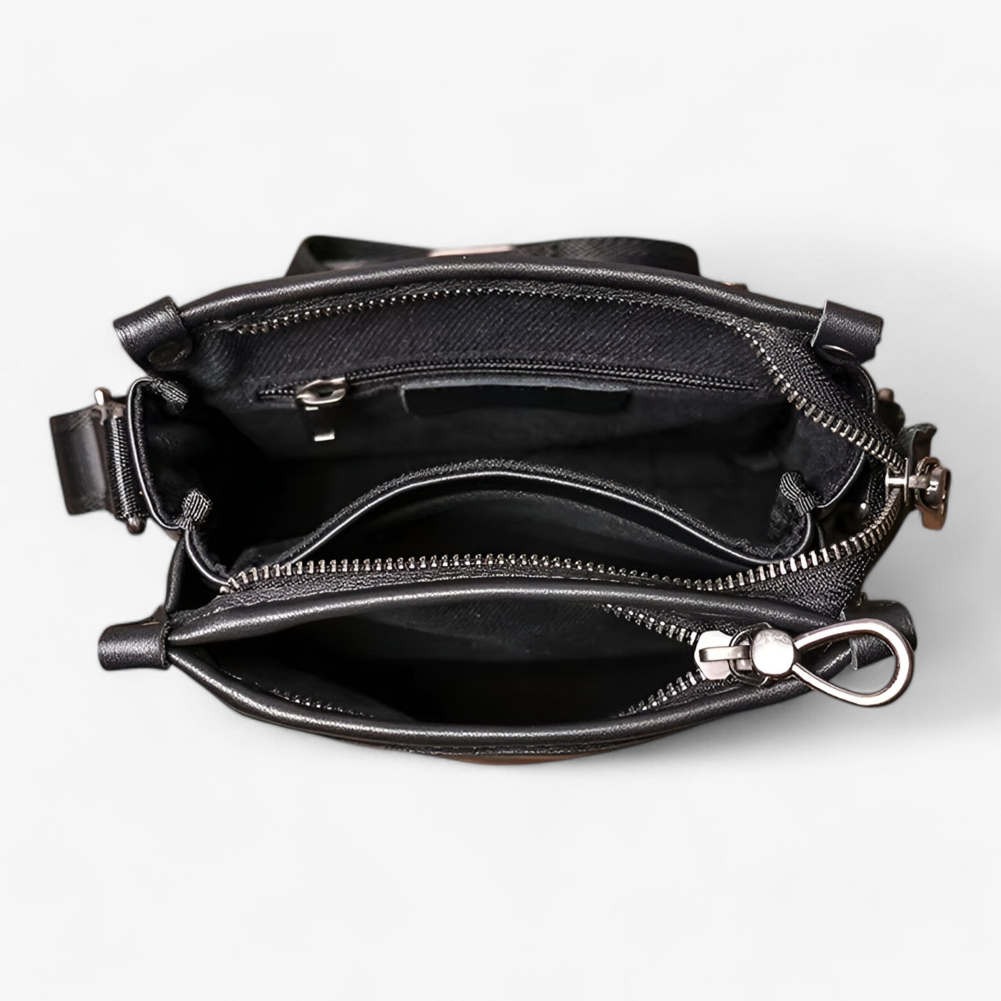 Nathan | Skuldertaske - Alsidigt lædermodel - - bags - {{ product_tags }