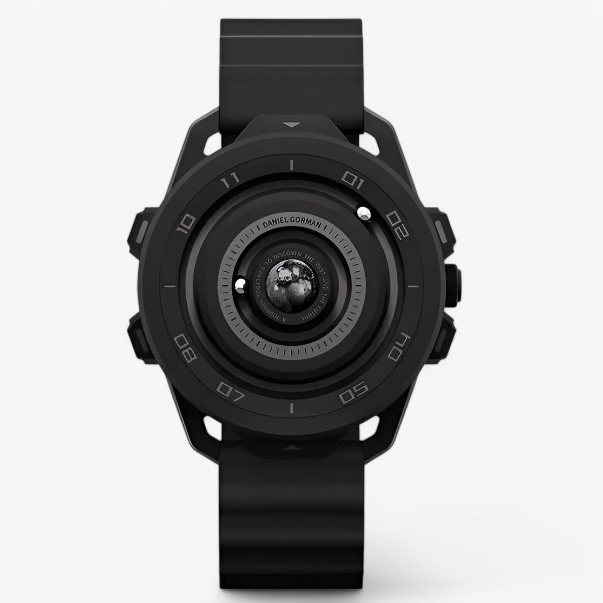 Hercules – Sportiv Kvartsur med Rød Magnetisk Design - Sort - watches - {{ product_tags }