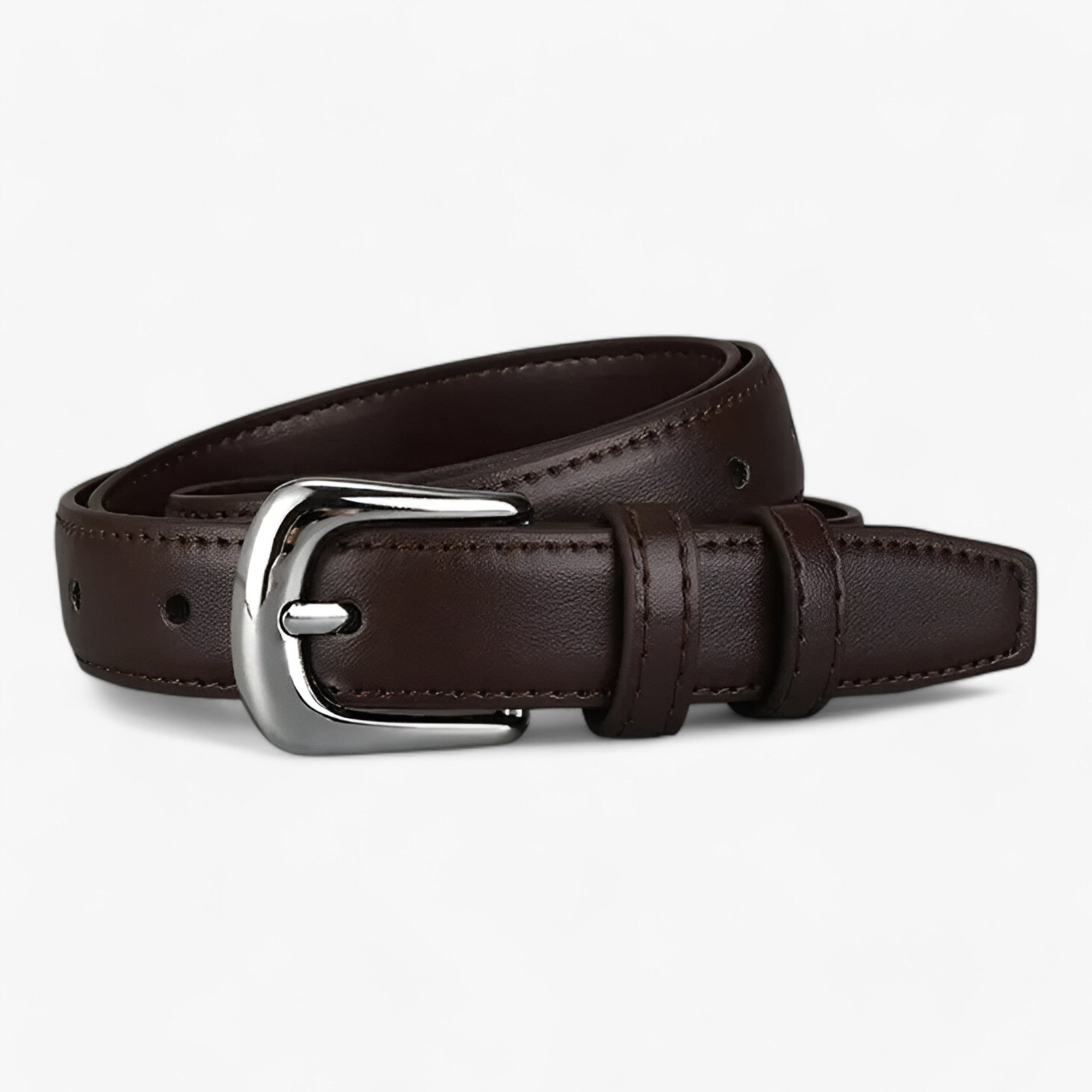 Ruby | Retro bælte - Trendy og komfortabelt - Kaffe - women's fashion - {{ product_tags }