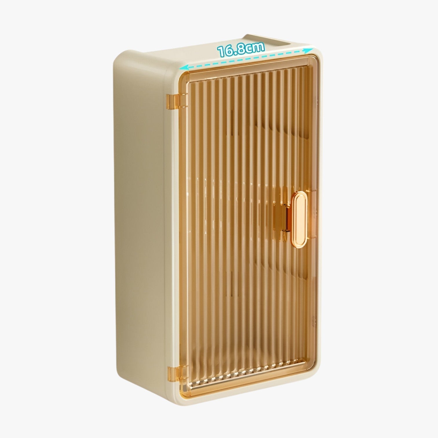 Aiko | Vandtæt væghylde – Smart opbevaringsløsning til badeværelset - Gul-Uden partition - house & garden - {{ product_tags }