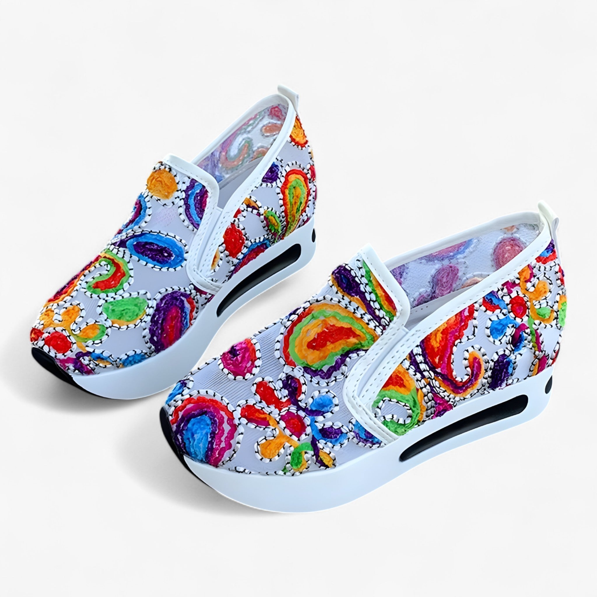 Emma | Broderede sko – Elegante og komfortable - - shoes - {{ product_tags }
