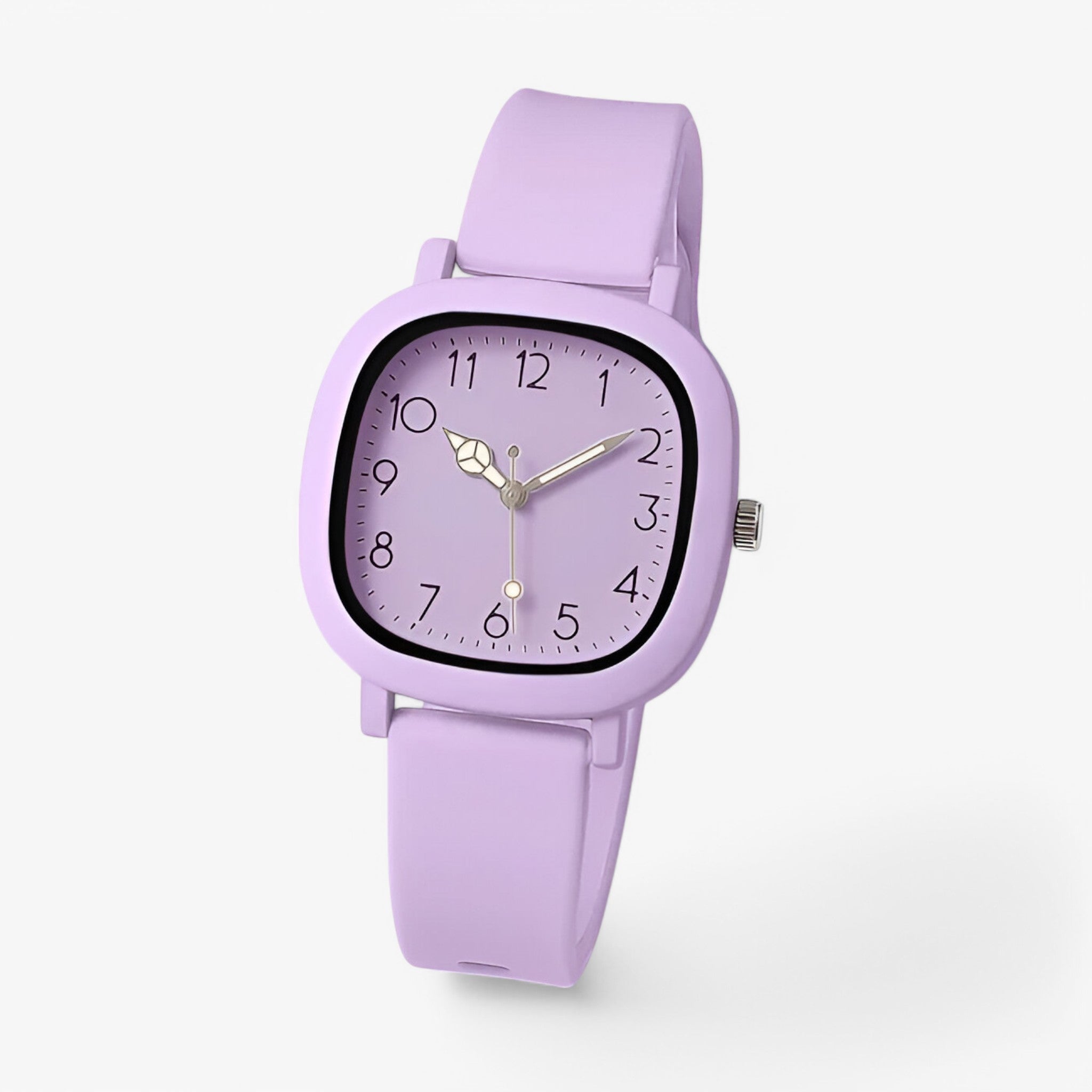 Tamar | Kvarts silikoneur, perfekt som gave - lilla - watches - {{ product_tags }