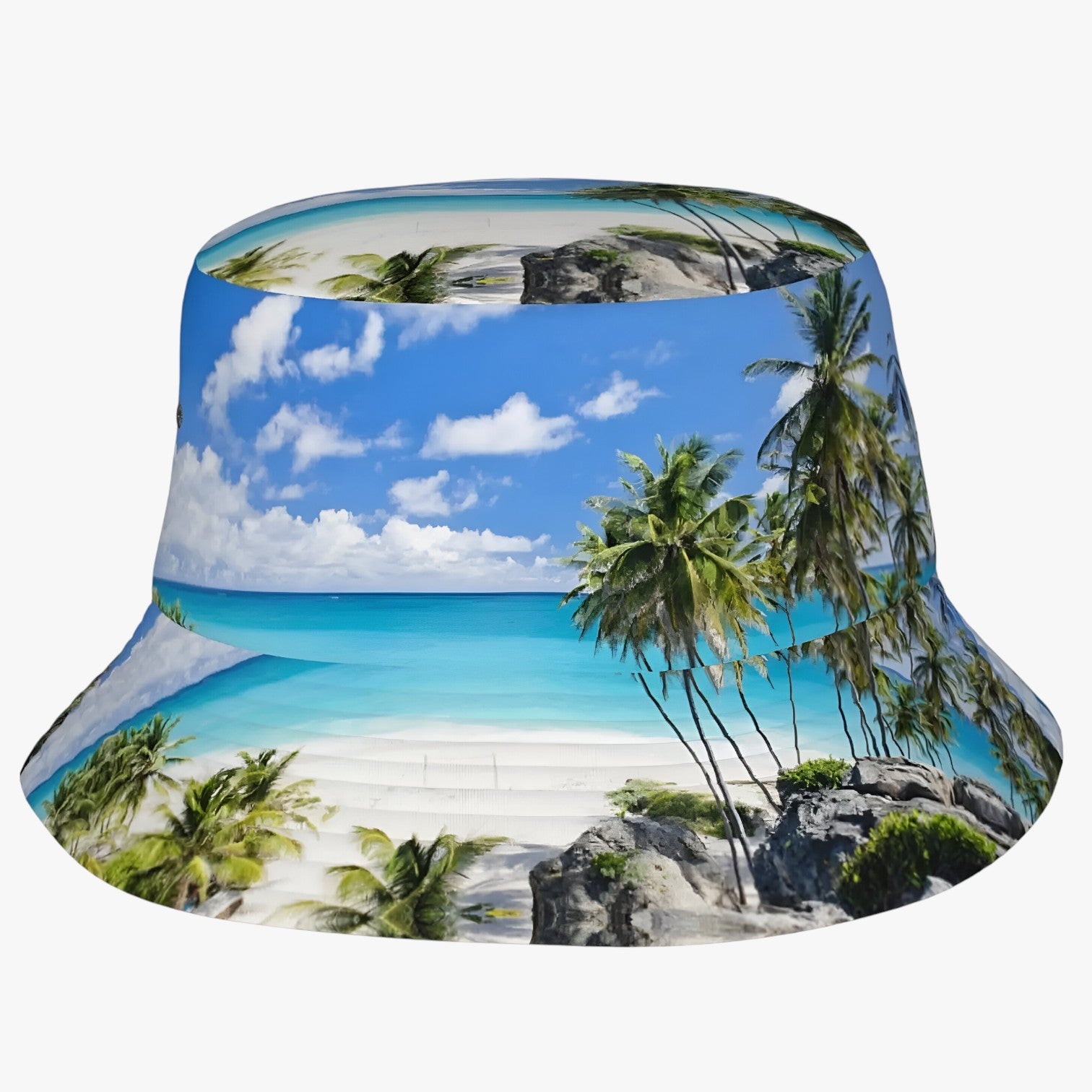 Erik | Sommerhat til mænd – Beskytter mod solen med tropisk flair - Beige Én størrelse - men's fashion - {{ product_tags }
