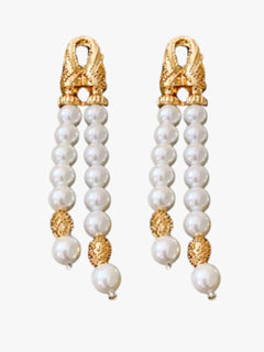 Briana | Lag med perle og Nappa geometrisk elegance i fransk stil