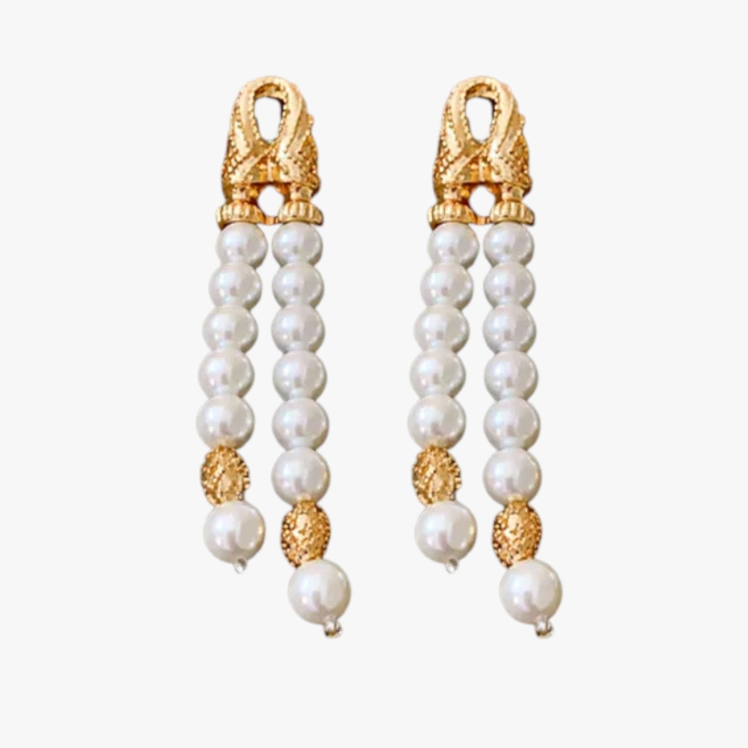 Briana | Lag med perle og Nappa geometrisk elegance i fransk stil - - Briana | Lag med perle og Nappa geometrisk elegance i fransk stil - €25 - {{ product_tags }