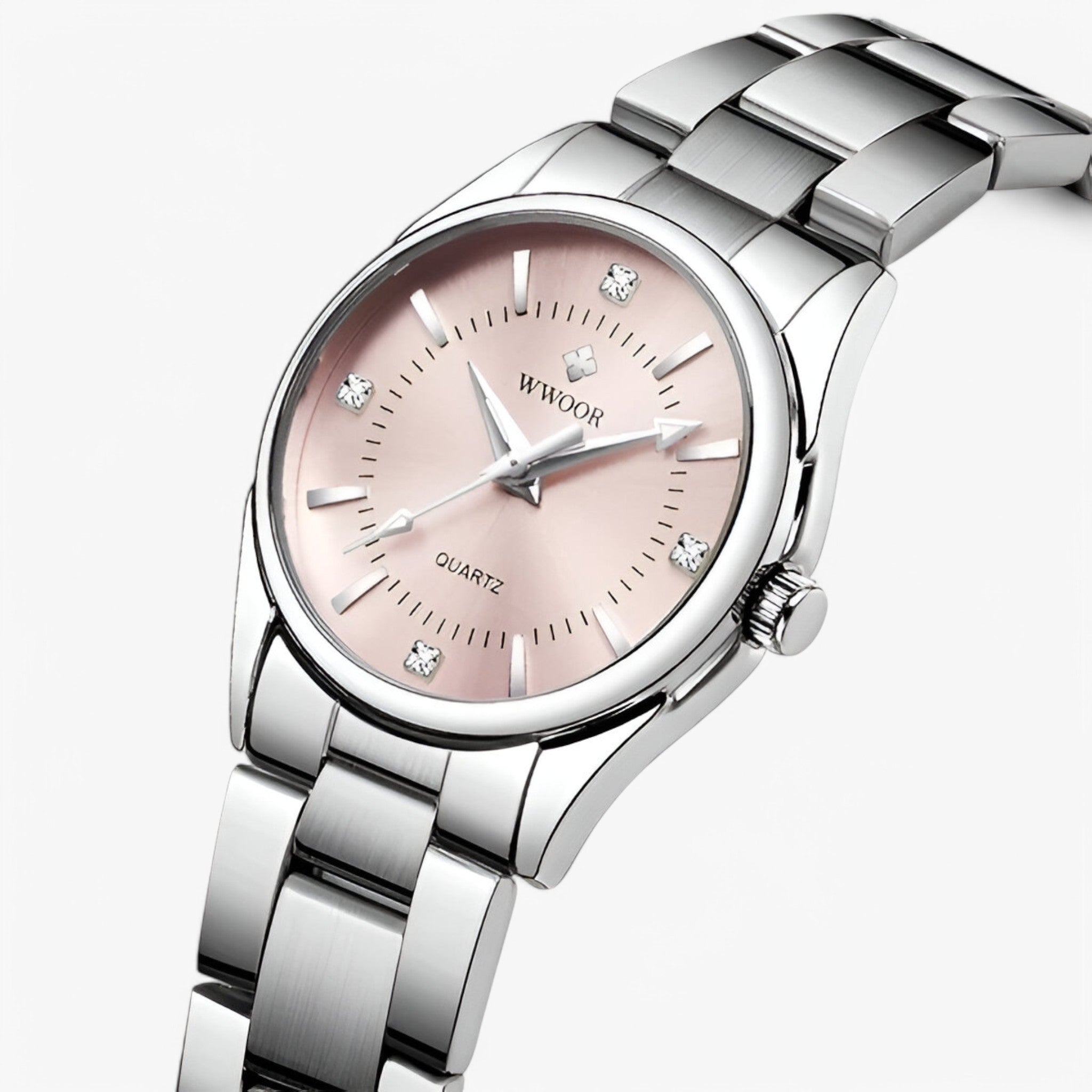 Anna | Klassisk luksus dameur lavet af rustfrit stål med delikat urskive - - watches - {{ product_tags }