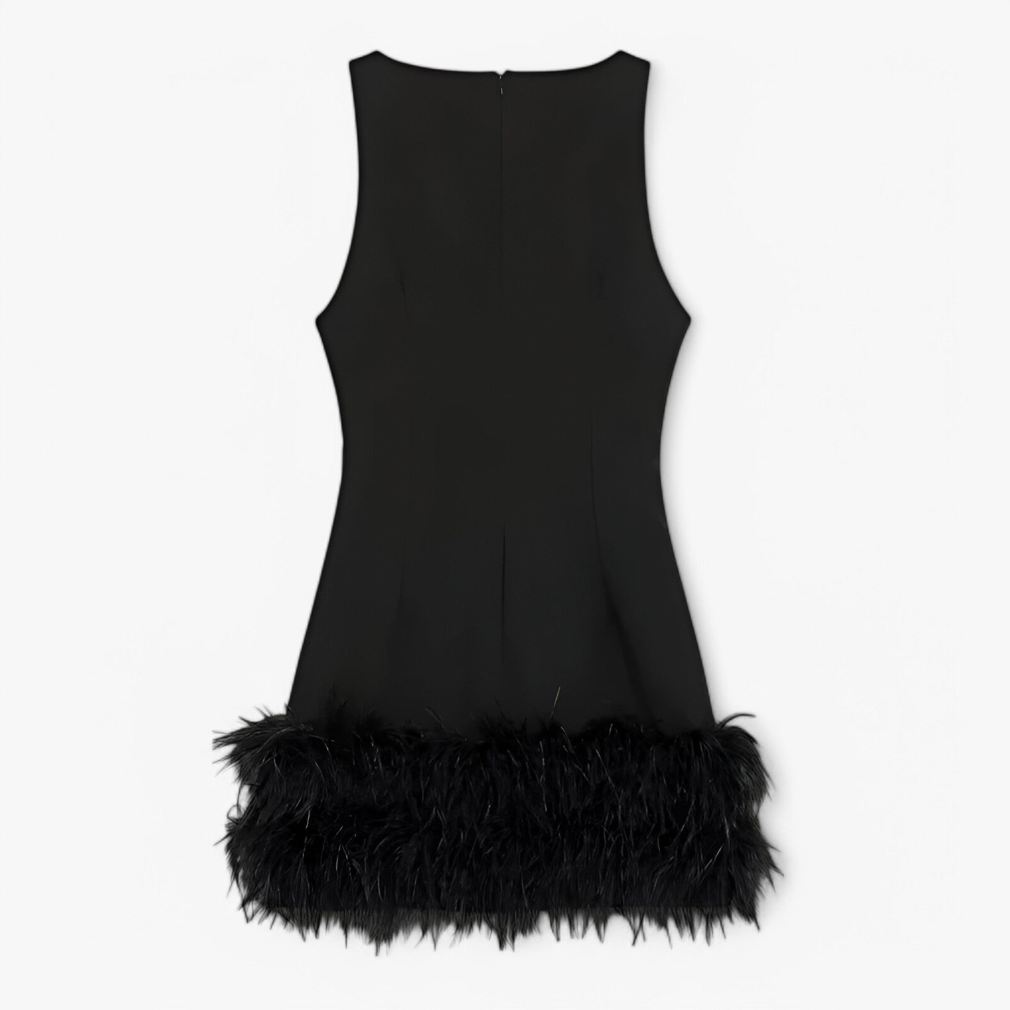 Seraphina | Mini kjole med fjer - Elegant og dristig - - women's fashion - {{ product_tags }