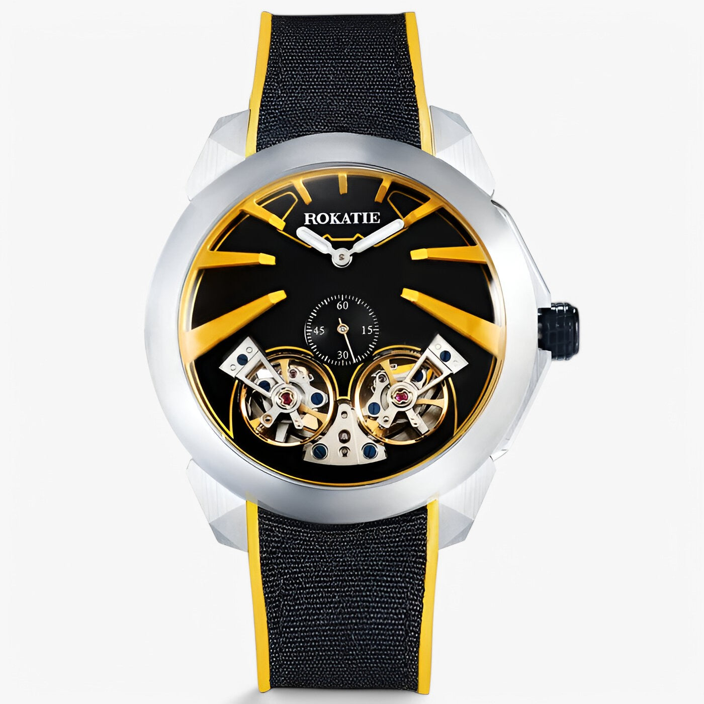 Rafael | Automatisk skeletonur med tourbillon - Sort - watches - {{ product_tags }