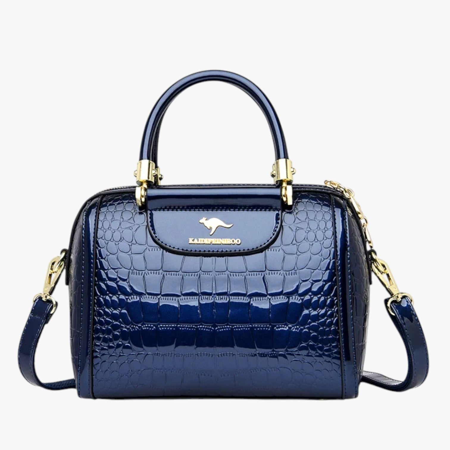 Brenda | Eleganza lige ved hånden – Mærkede og luksuriøse skuldertasker - Blå - bags - {{ product_tags }