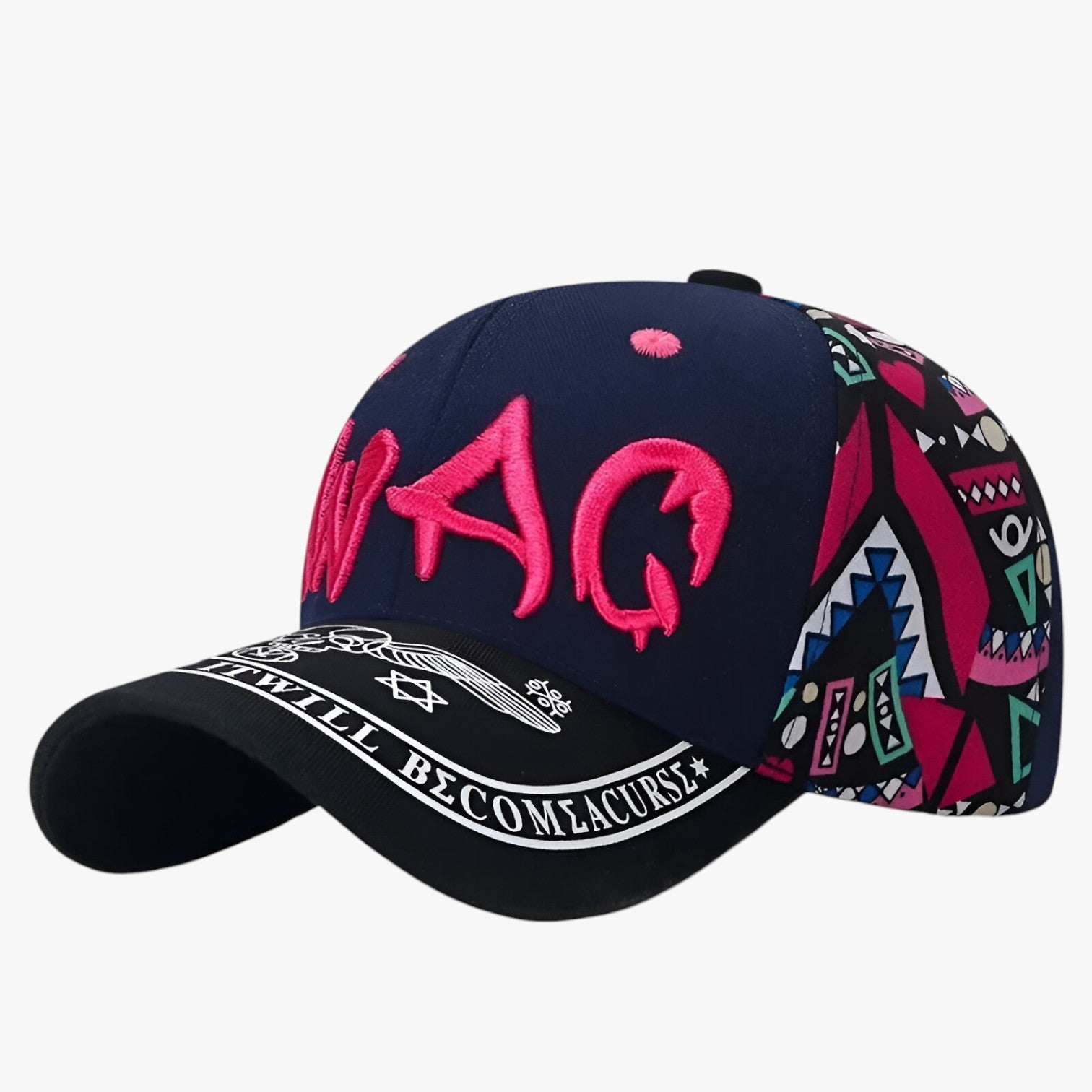 Damian | Stilfuld baseball cap med UV-beskyttelse - Marineblå - men's fashion - {{ product_tags }