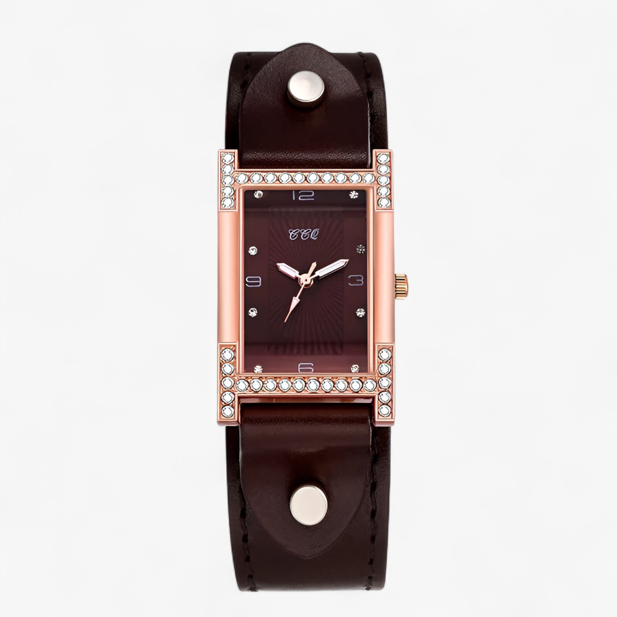 Orla | Elegant dameur med læderrem - Brun - watches - {{ product_tags }