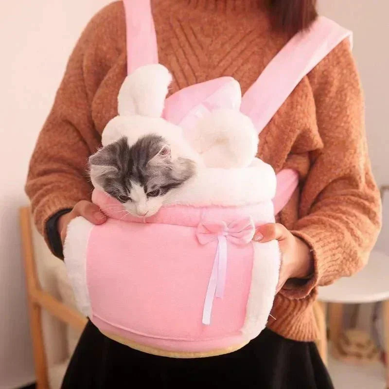 Charmerende kat i bæretaske plys - - bags - {{ product_tags }