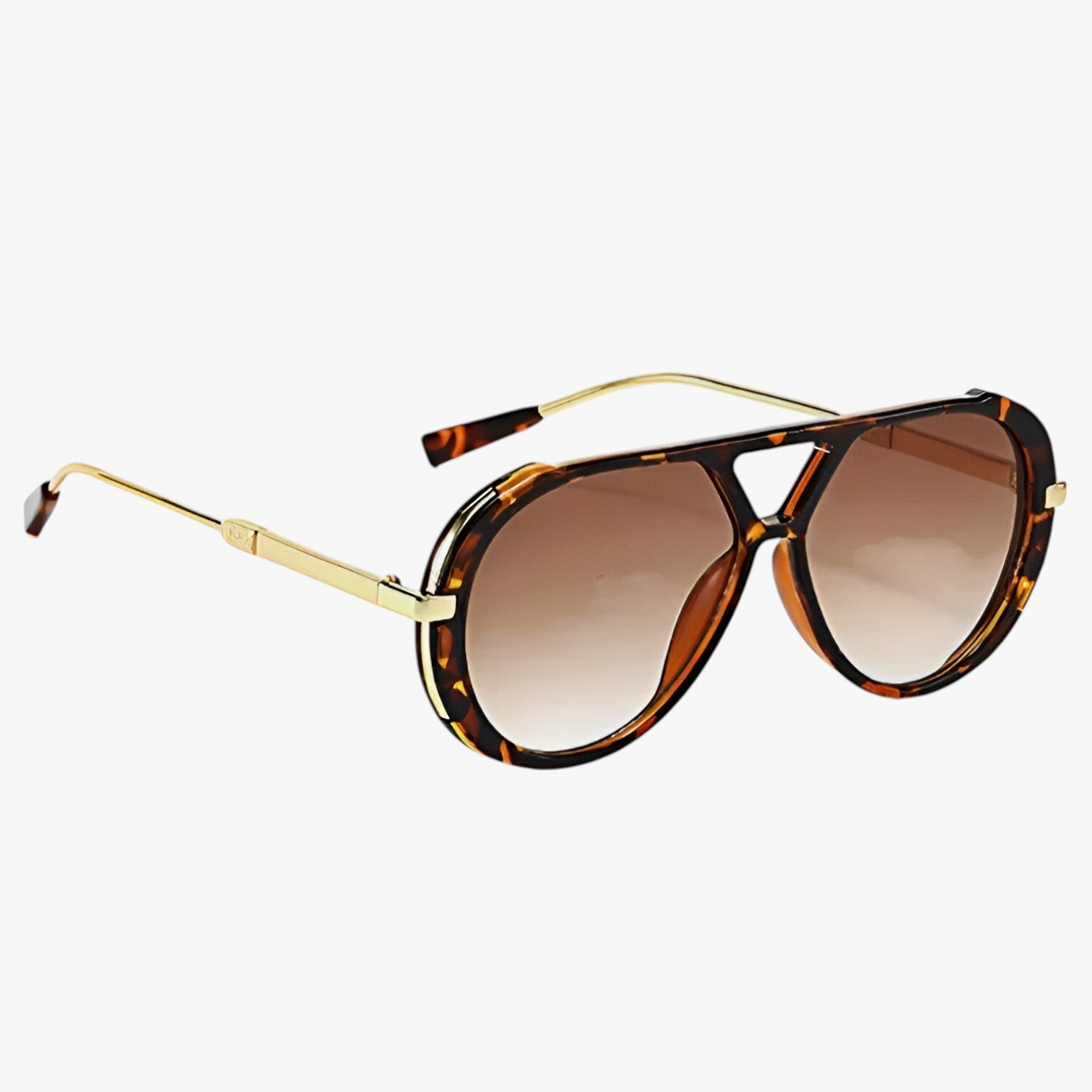 Arely | Trendy solbrille med stilfulde gradient glas - leopard te - women's fashion - {{ product_tags }