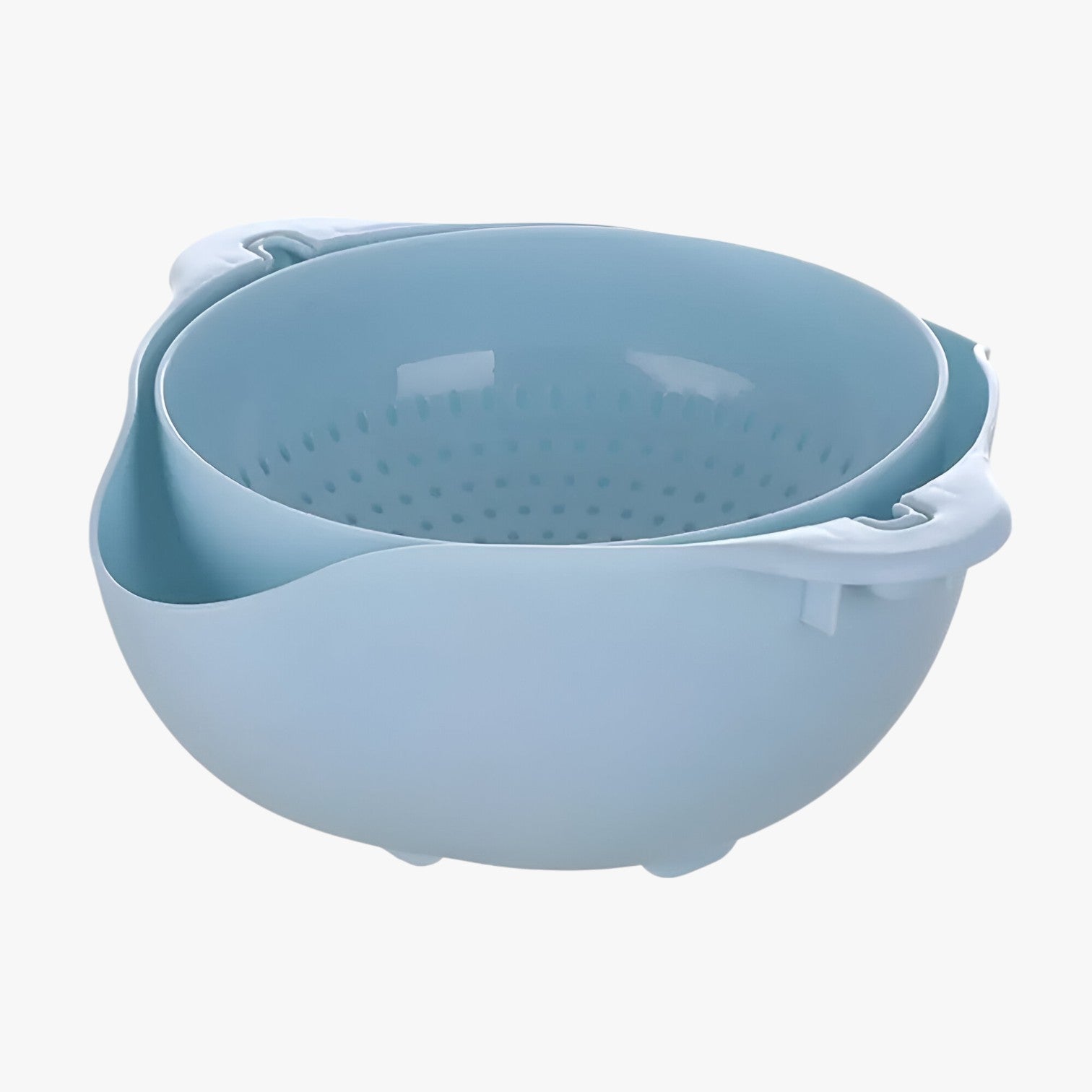 Araceli | Praktisk grøntsagsafløbsmand - Skyl og hæld uden besvær - blå - house & garden - {{ product_tags }