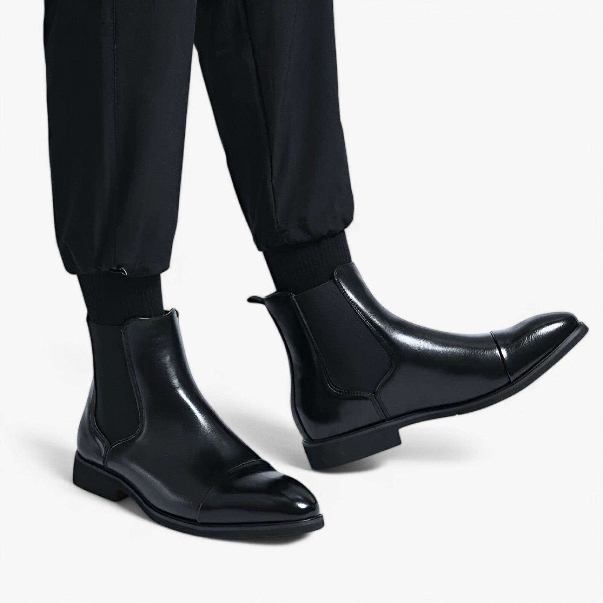 Annibale | Chelsea Boots i Ægte Læder - - Annibale | Chelsea Boots i Ægte Læder- €25 - {{ product_tags }