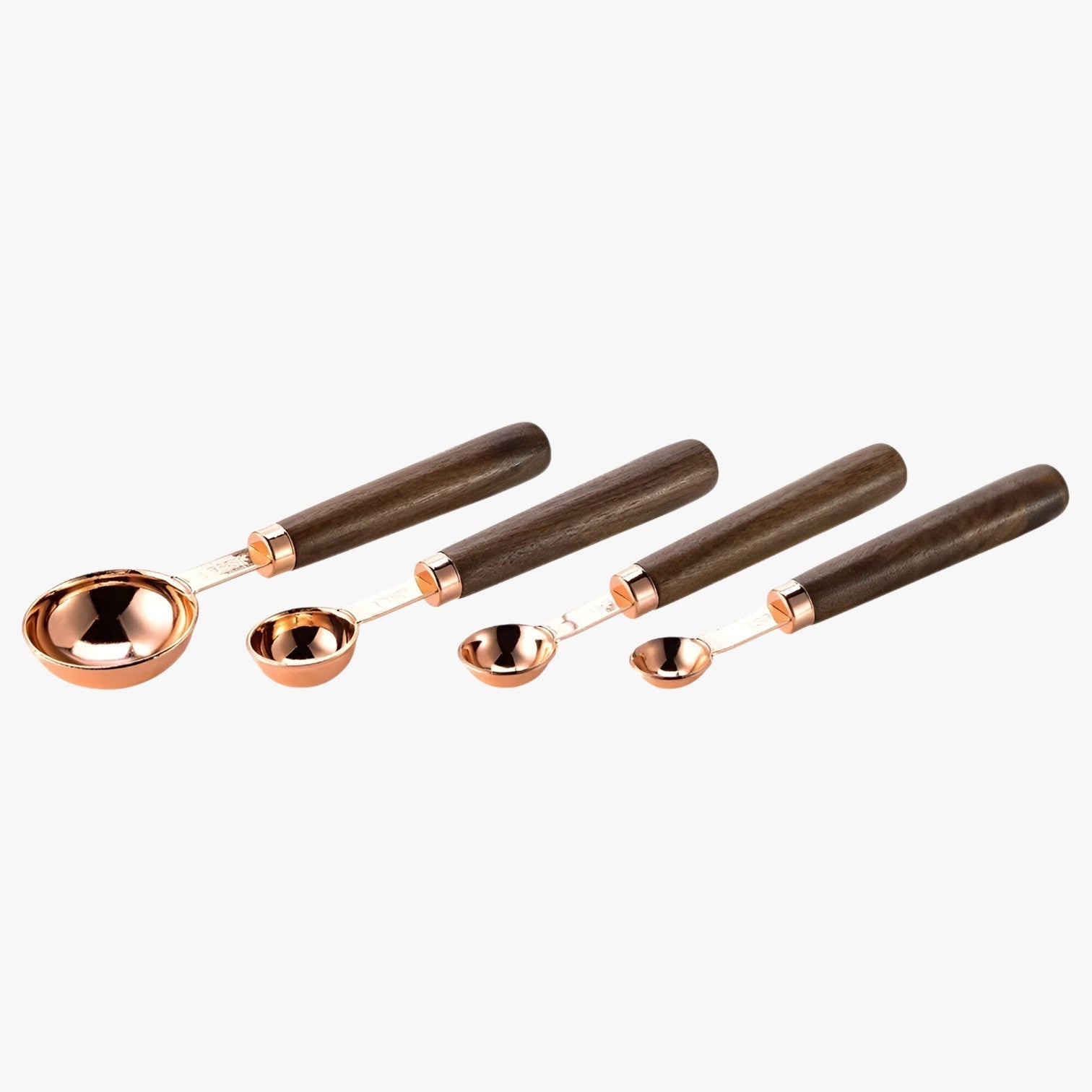 Yasmin | Rustfrit stål måleske sæt – Præcise og holdbare målinger - 4Stykker Pink Lille - house & garden - {{ product_tags }