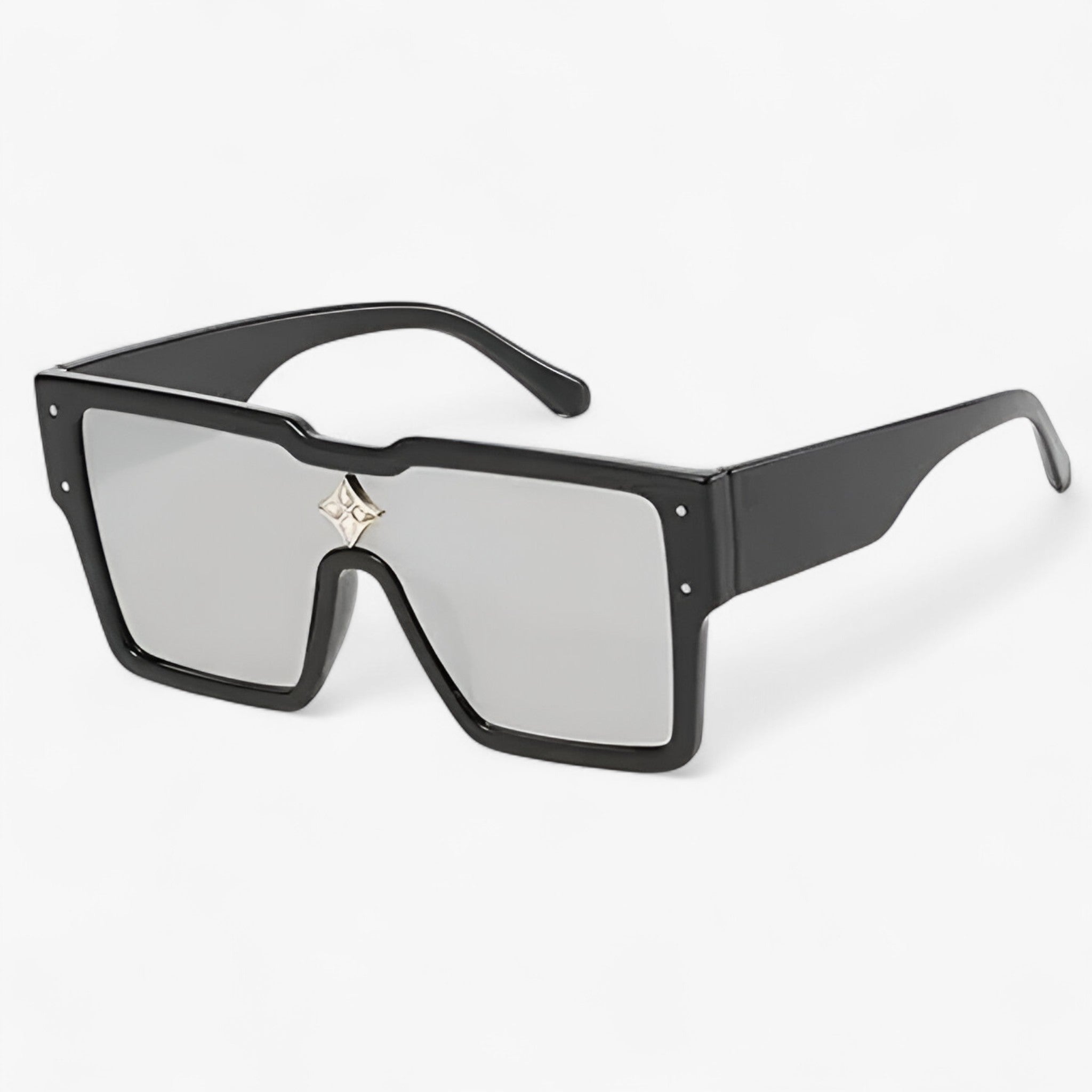 Ivan | Oversized firkantet solbrille med vintage design - e Som vist i billedet - men's fashion - {{ product_tags }